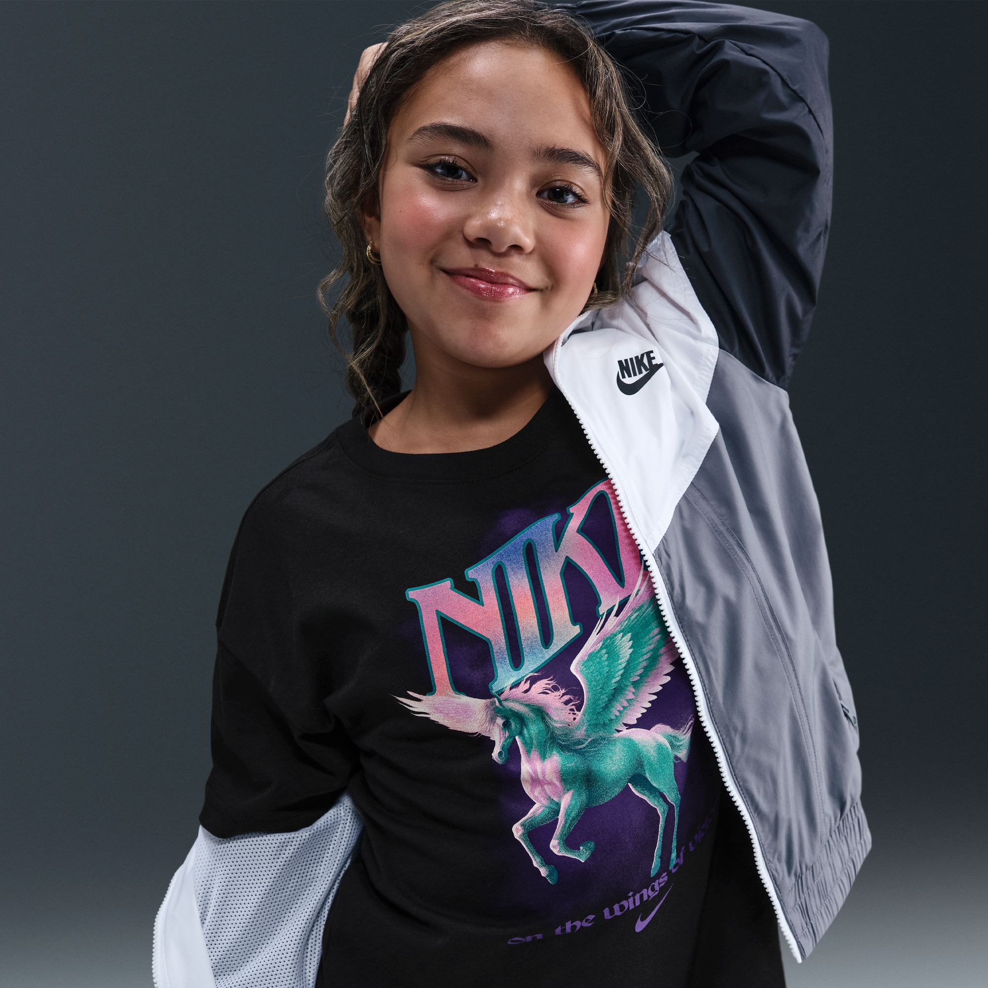 Nike Girl's Sportswear Take Flight Photo Graphic T-Shirt product image
