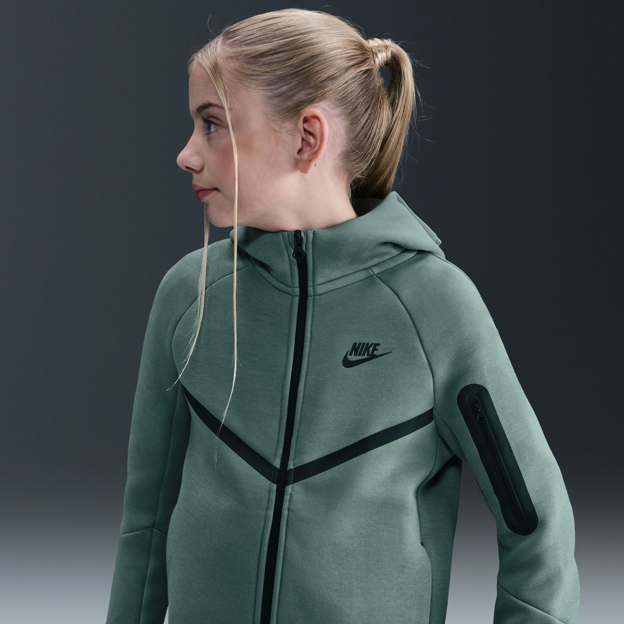 Nike Boys' Tech Fleece Full-Zip Sweatshirt product image