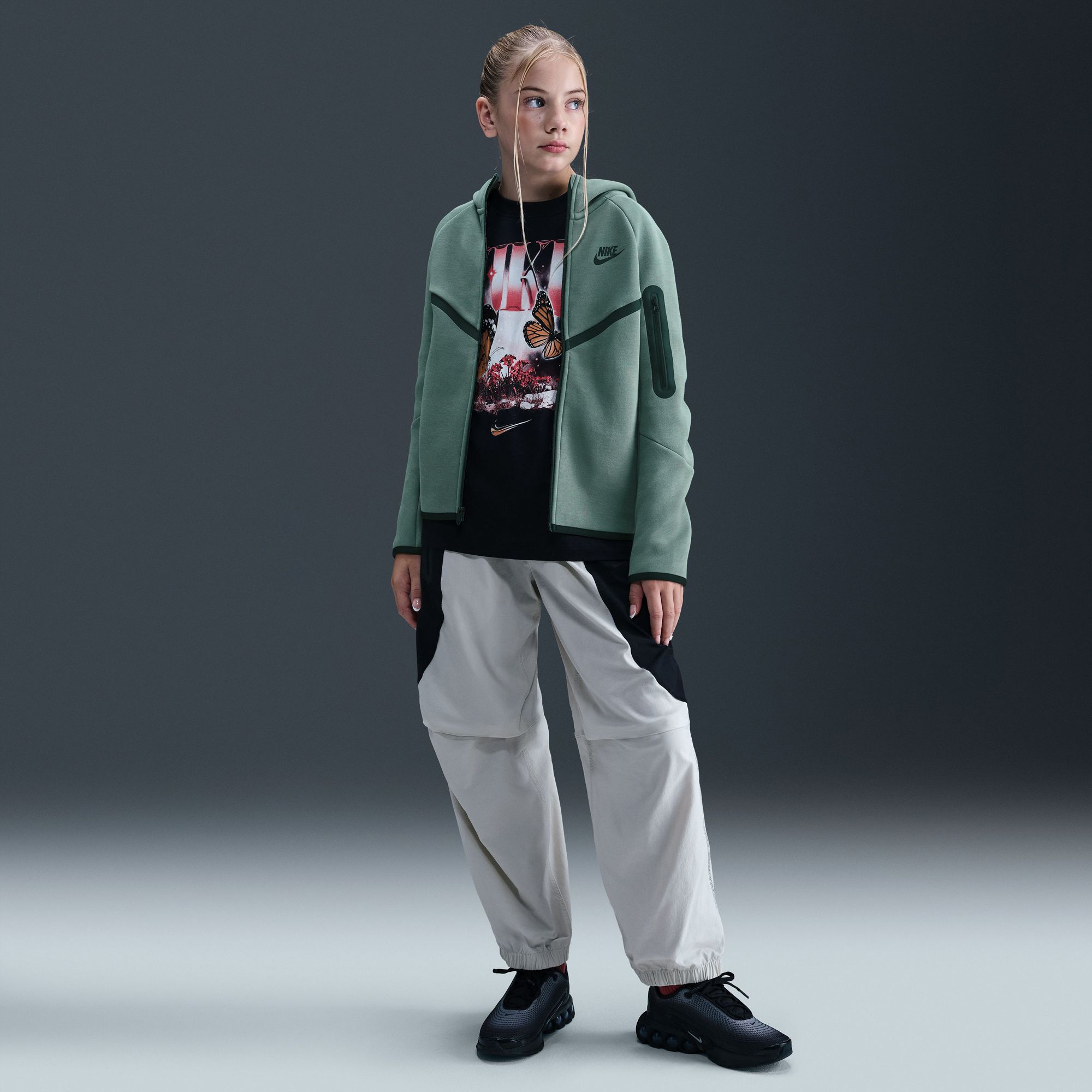 Nike Boys' Tech Fleece Full-Zip Sweatshirt product image