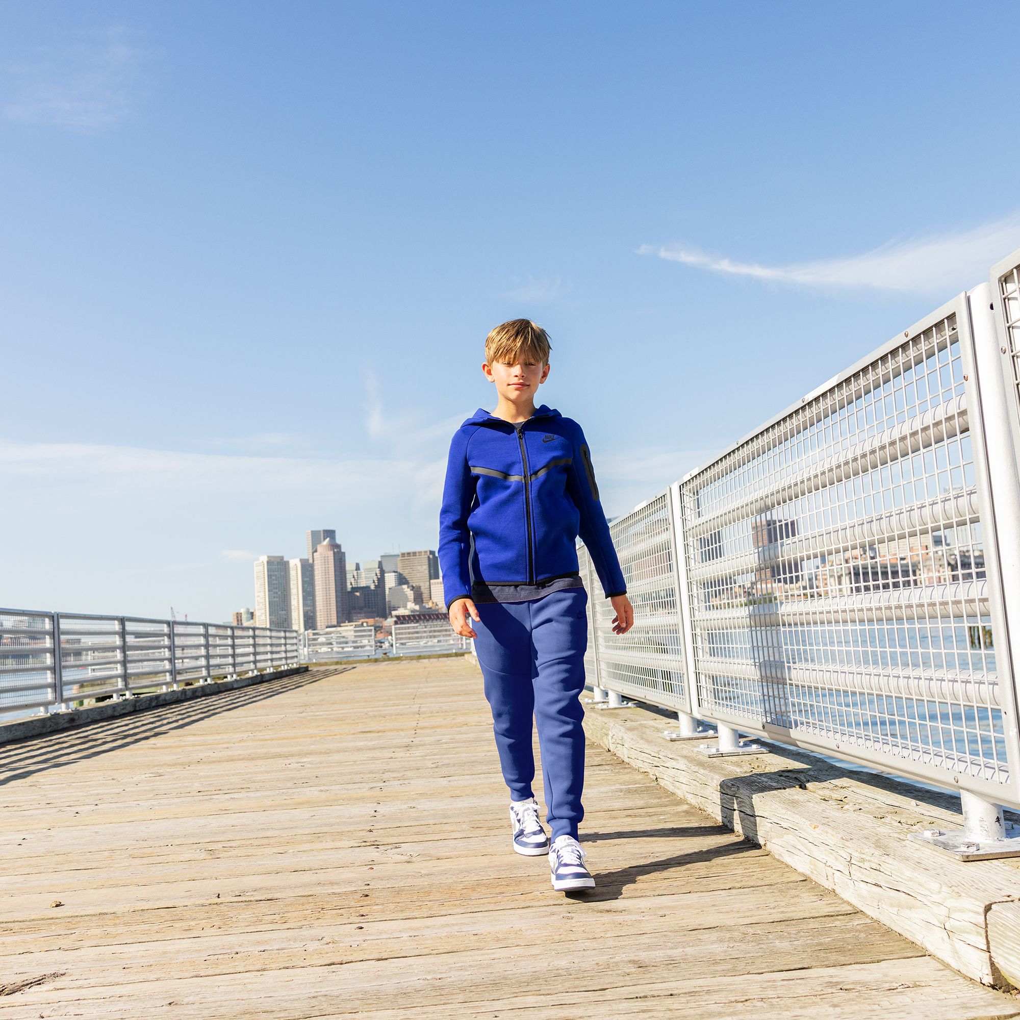 Nike Boys' Tech Fleece Full-Zip Sweatshirt product image