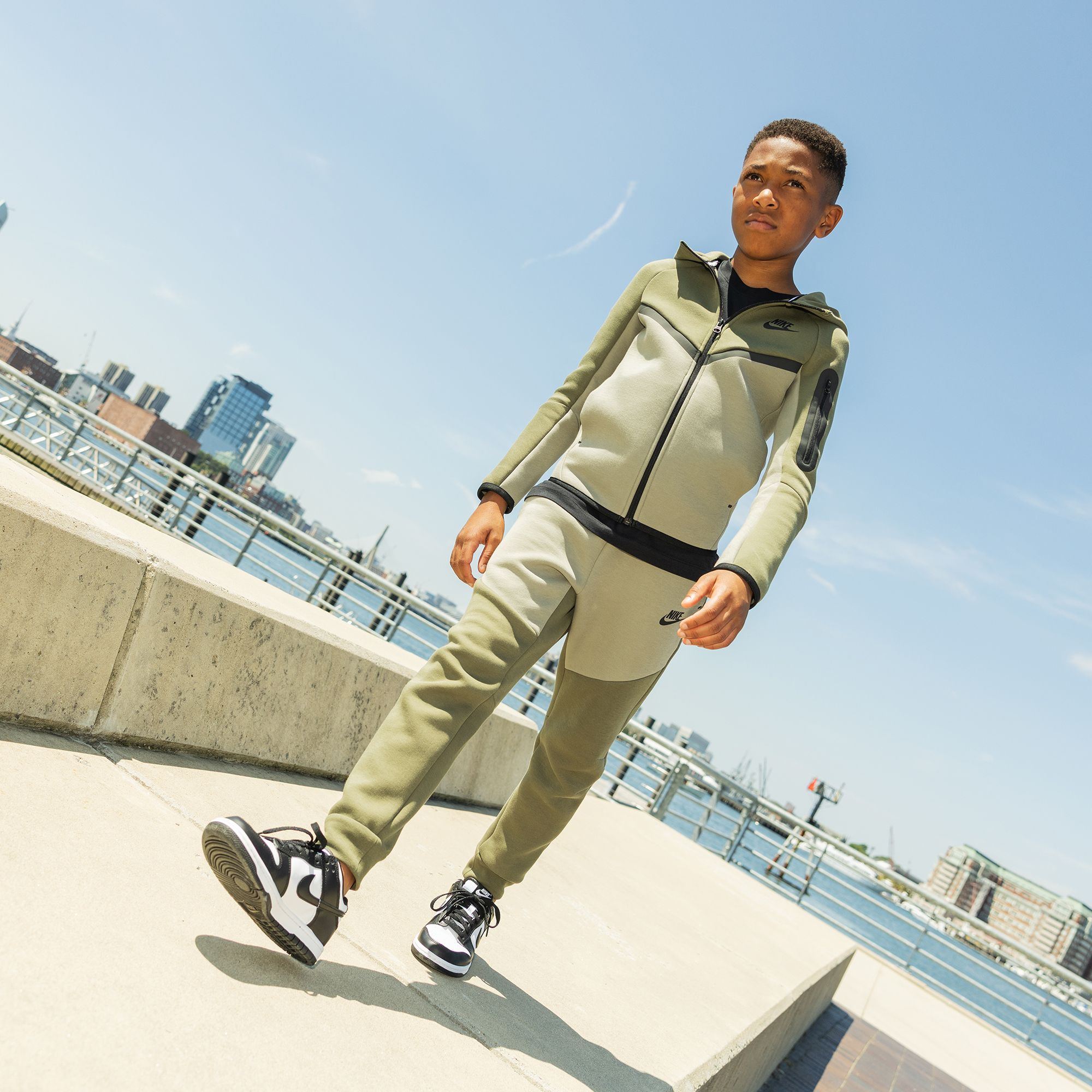 Nike Boys' Tech Fleece Full-Zip Sweatshirt product image