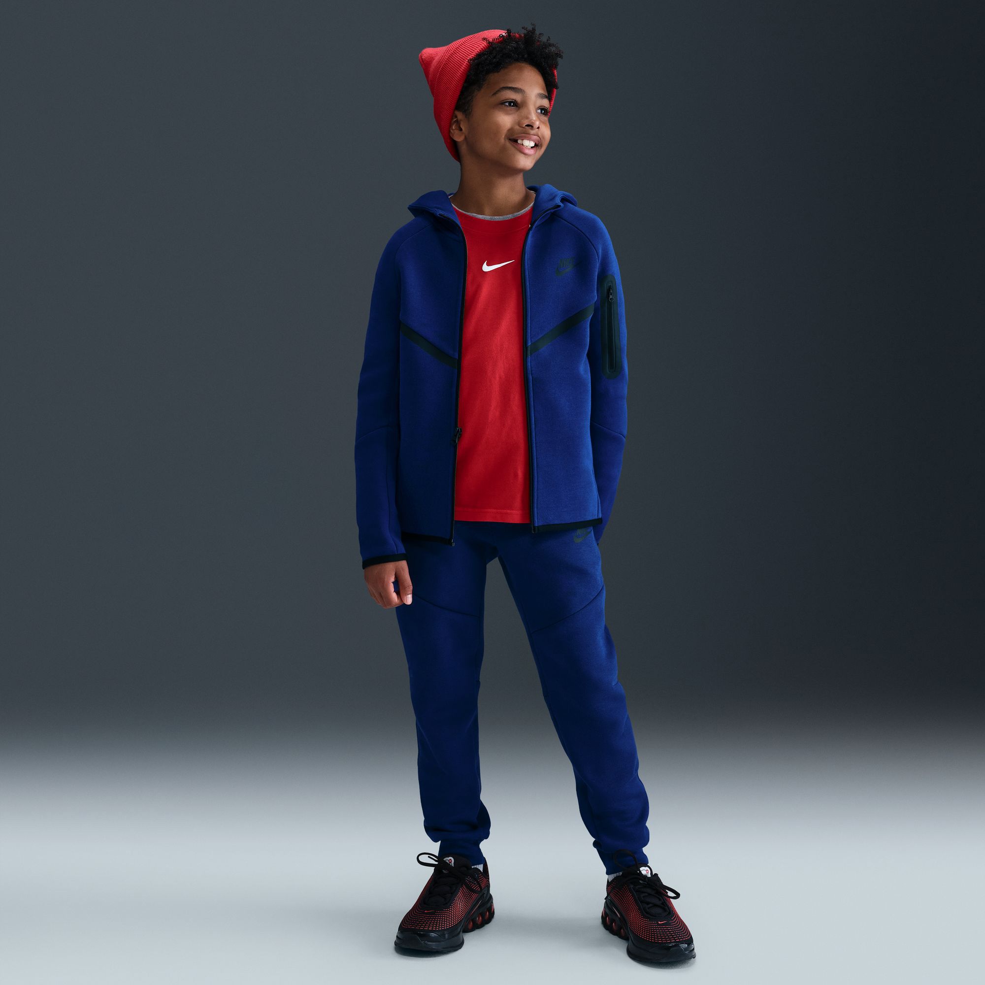 Nike Boys' Tech Fleece Full-Zip Sweatshirt product image