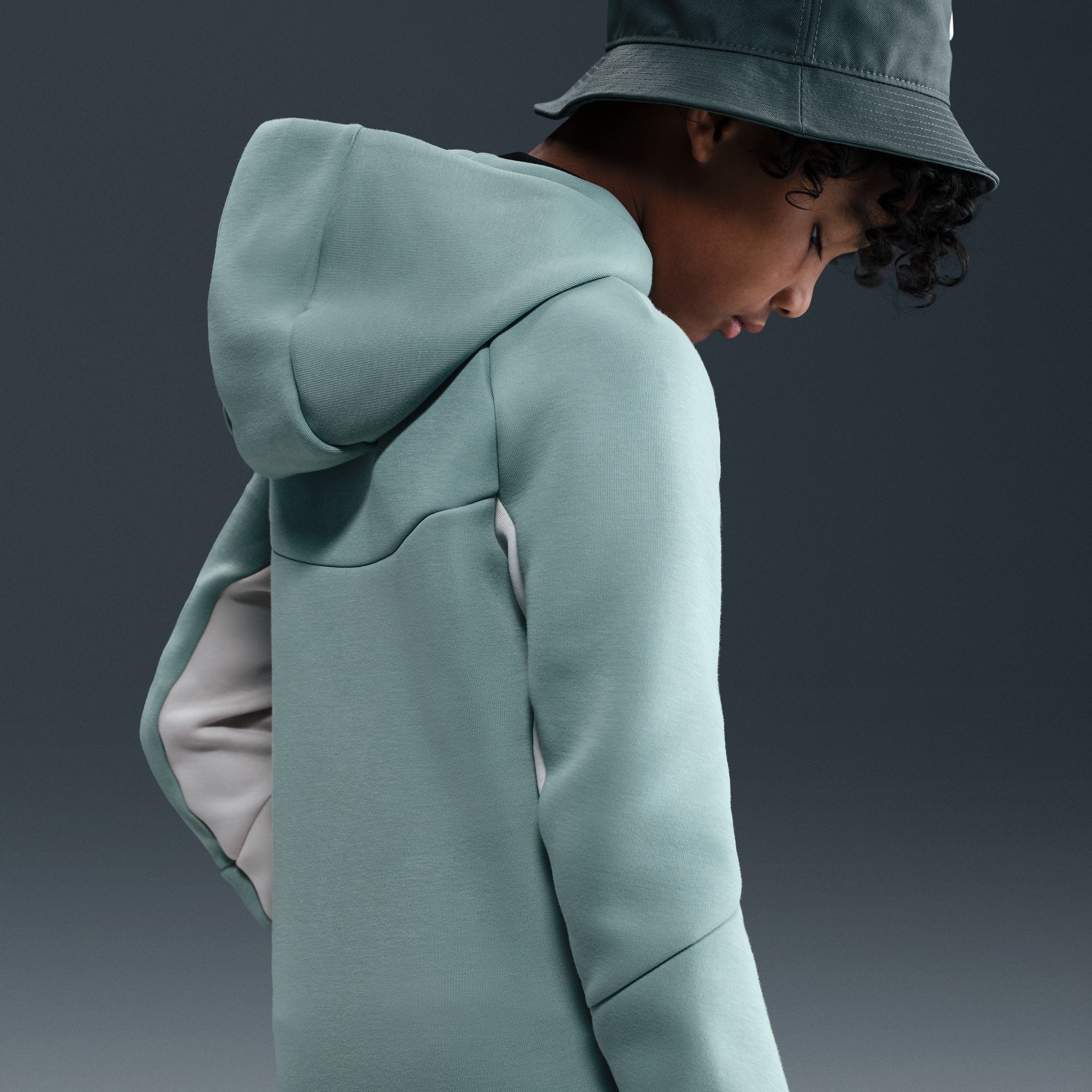 Nike Boys' Tech Fleece Full-Zip Sweatshirt product image