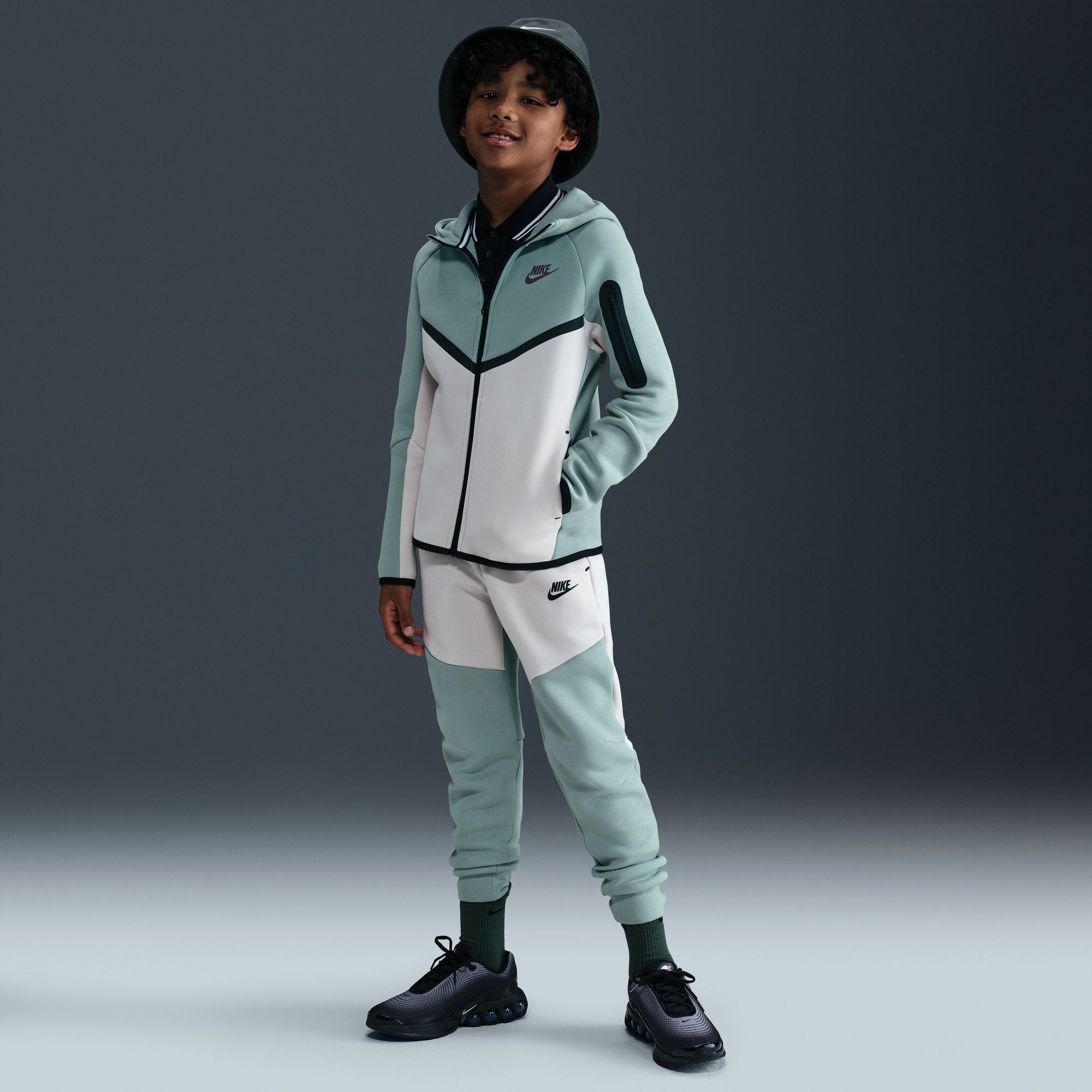 Nike Boys' Tech Fleece Full-Zip Sweatshirt product image