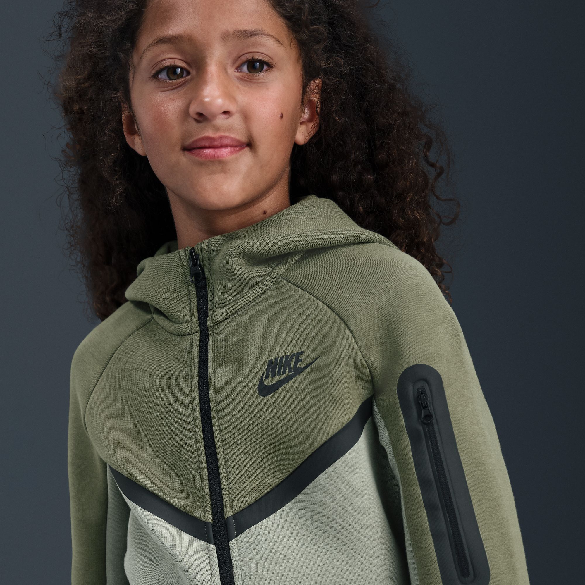 Nike Boys' Tech Fleece Full-Zip Sweatshirt product image