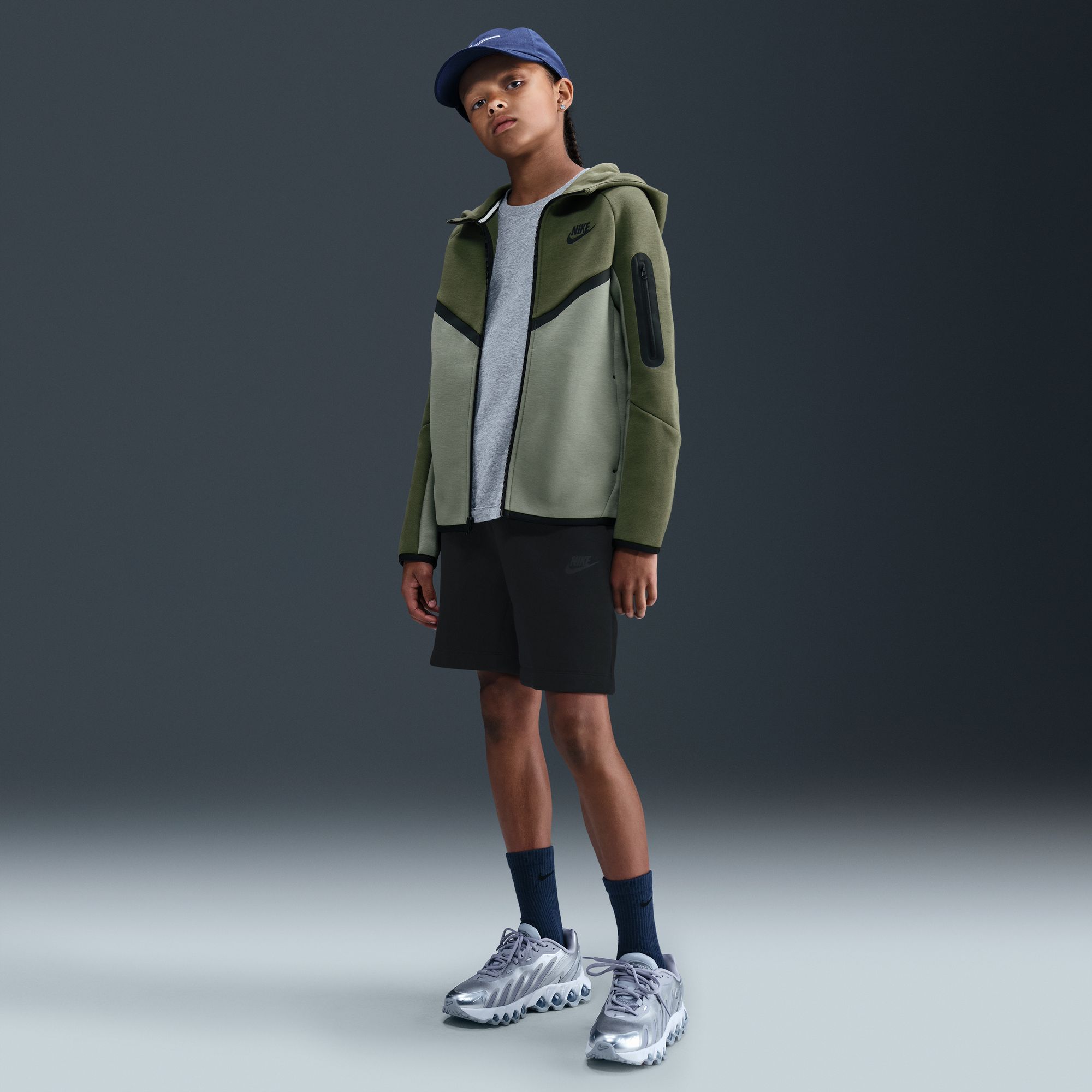 Nike Boys' Tech Fleece Full-Zip Sweatshirt product image