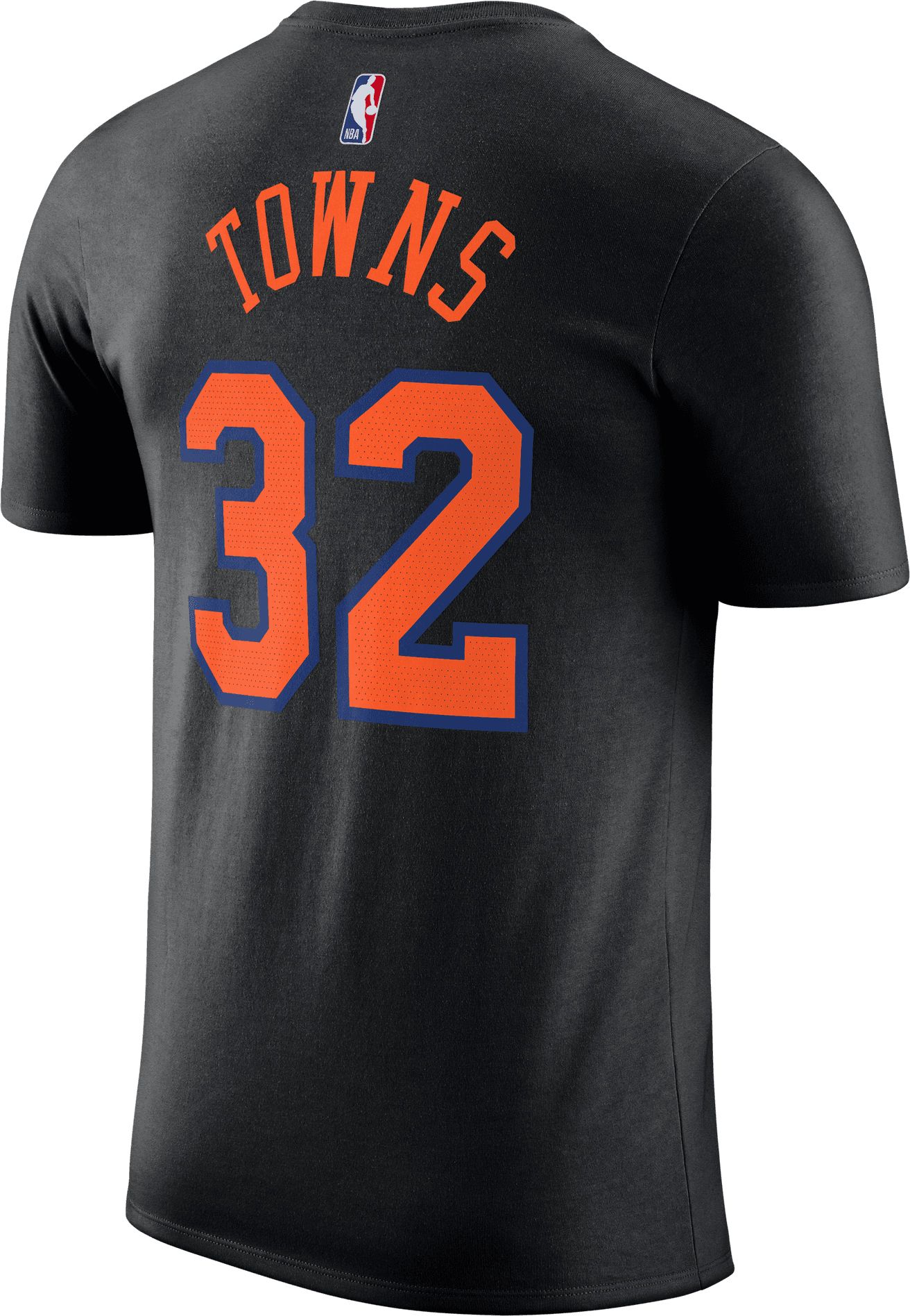 Jordan Adult New York Knicks Karl-Anthony Towns #32 Black Statement T-Shirt product image
