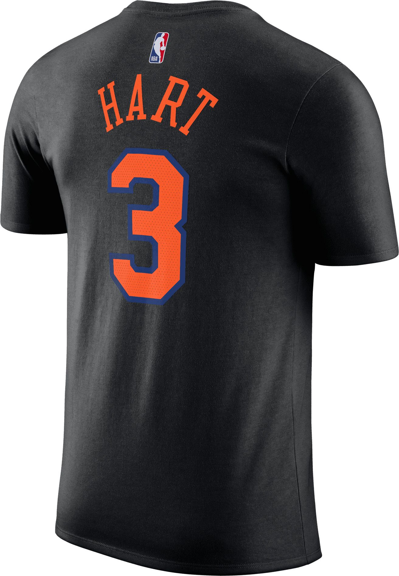 Jordan Adult New York Knicks Josh Hart #3 Black Statement T-Shirt product image