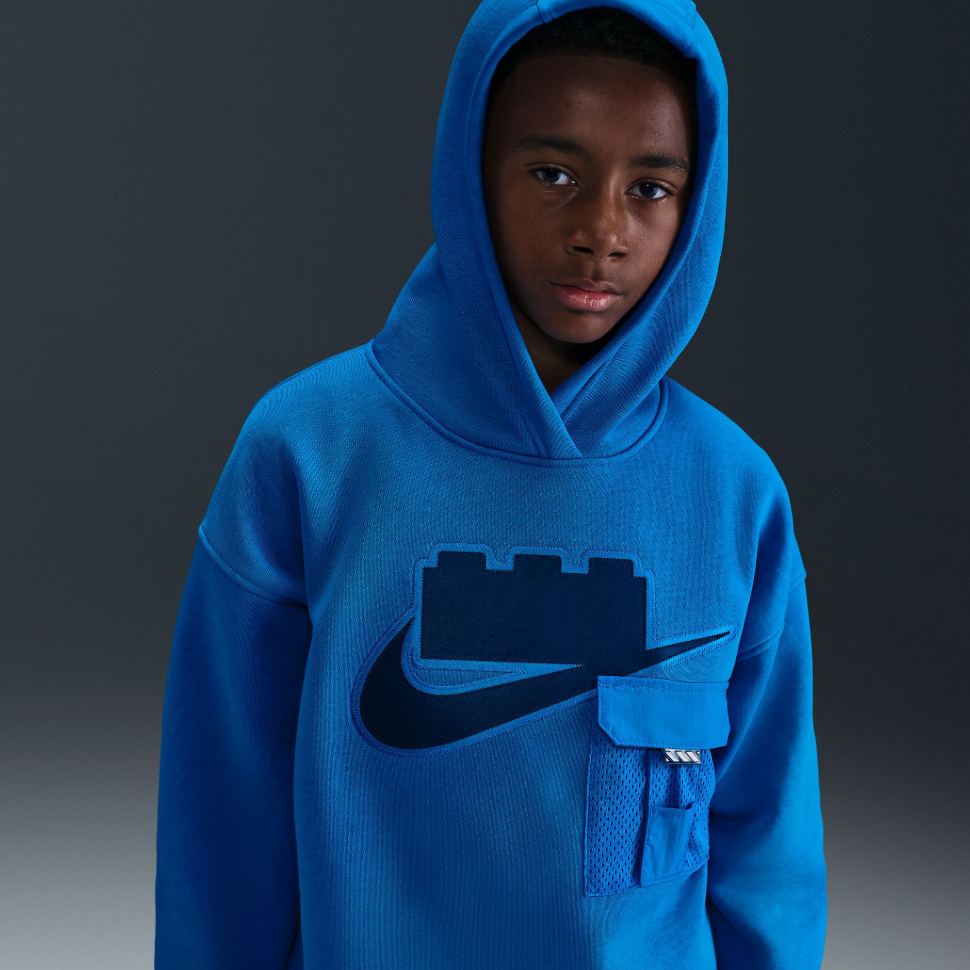Nike x LEGO Kids' Oversized Pullover Hoodie product image
