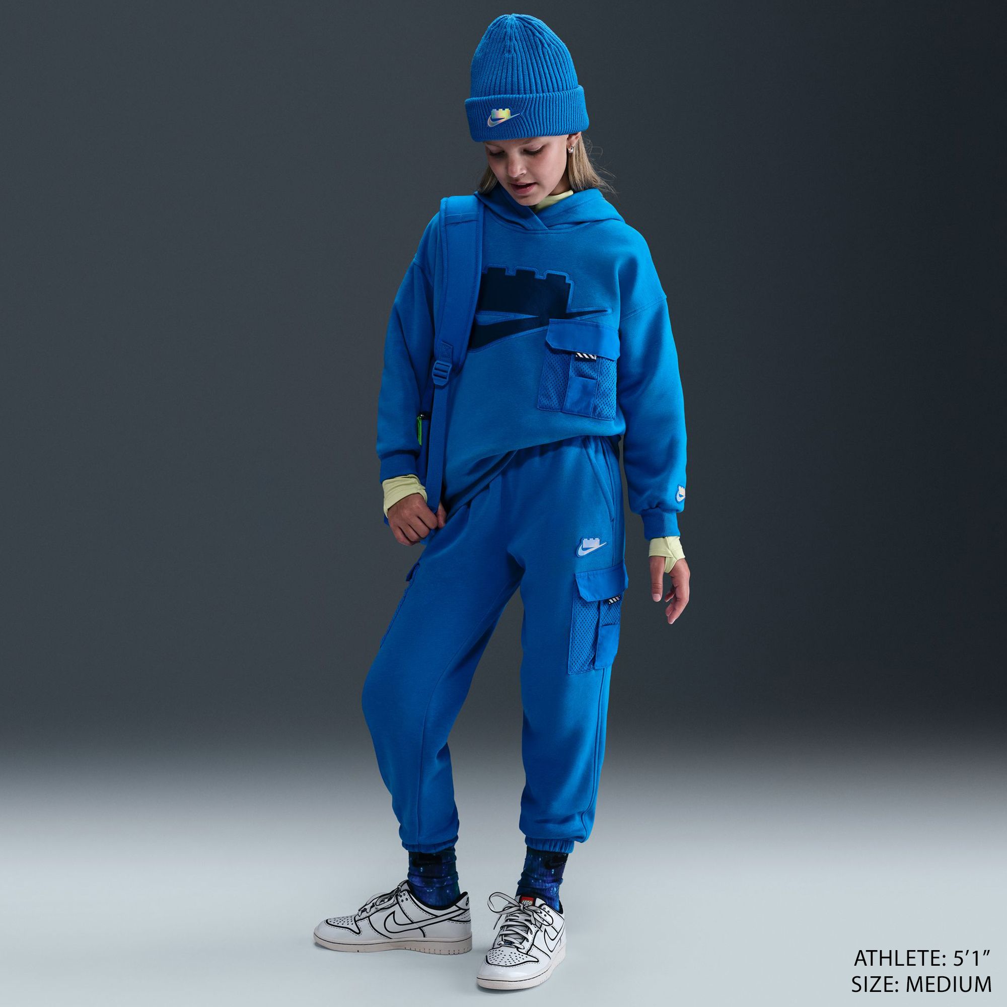 Nike x LEGO Kids' Oversized Pullover Hoodie product image