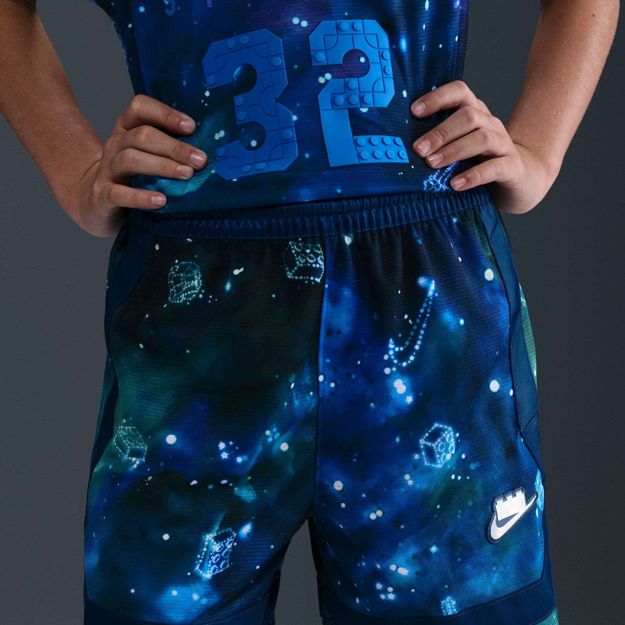 Nike x LEGO Kids' Dri-FIT Crossover Shorts product image