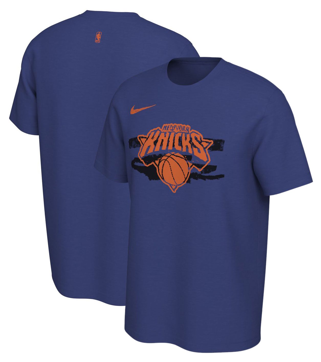 Nike Men's New York Knicks Blue T-Shirt product image