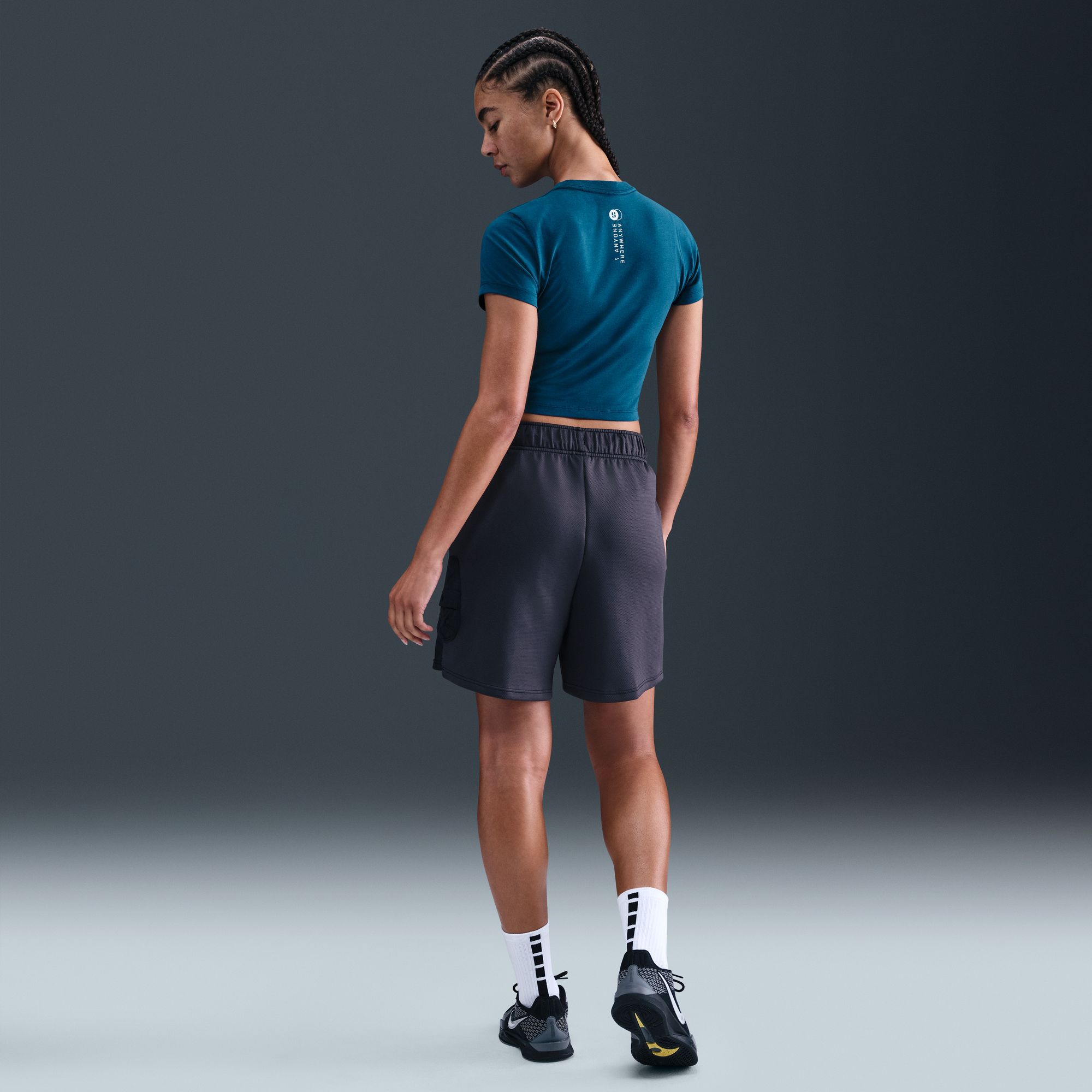 Nike Women's Sabrina Ionescu Short-Sleeve Cropped T-Shirt product image