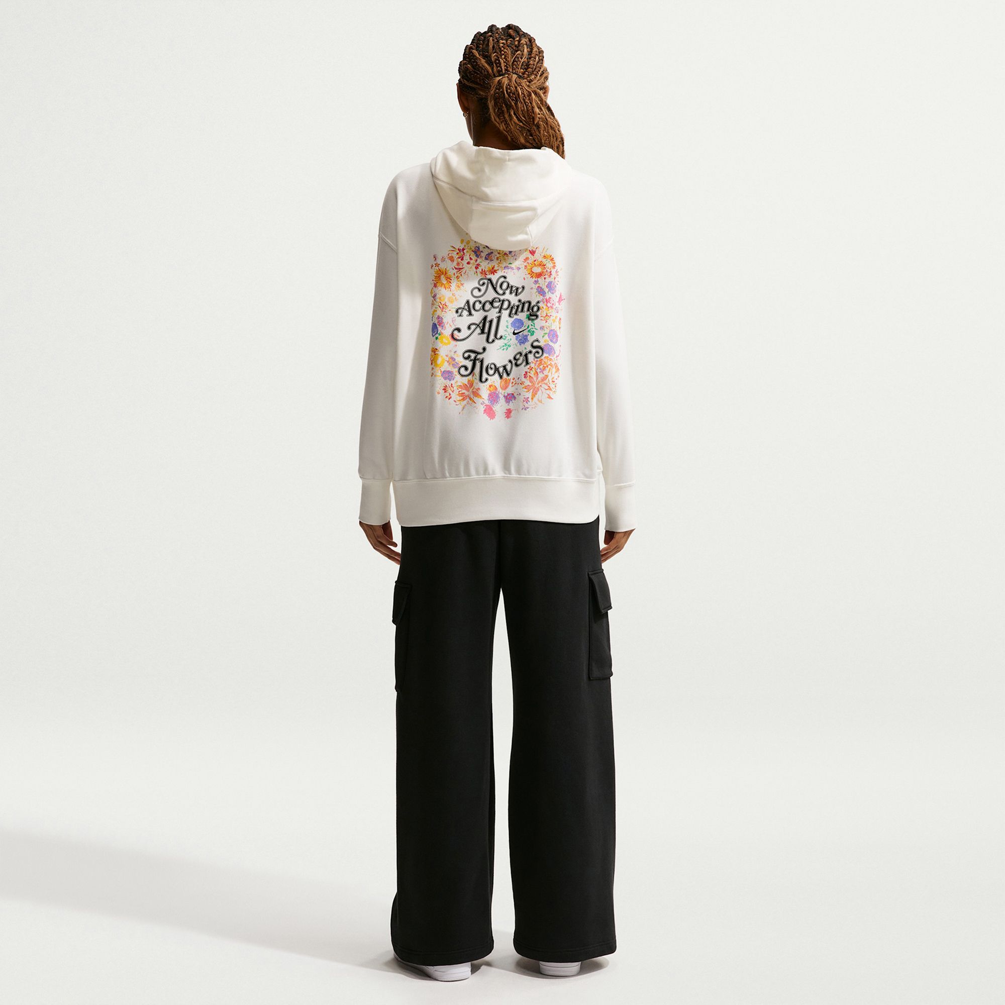 Nike Phoenix Women's Fleece Oversized Pullover Basketball Hoodie product image