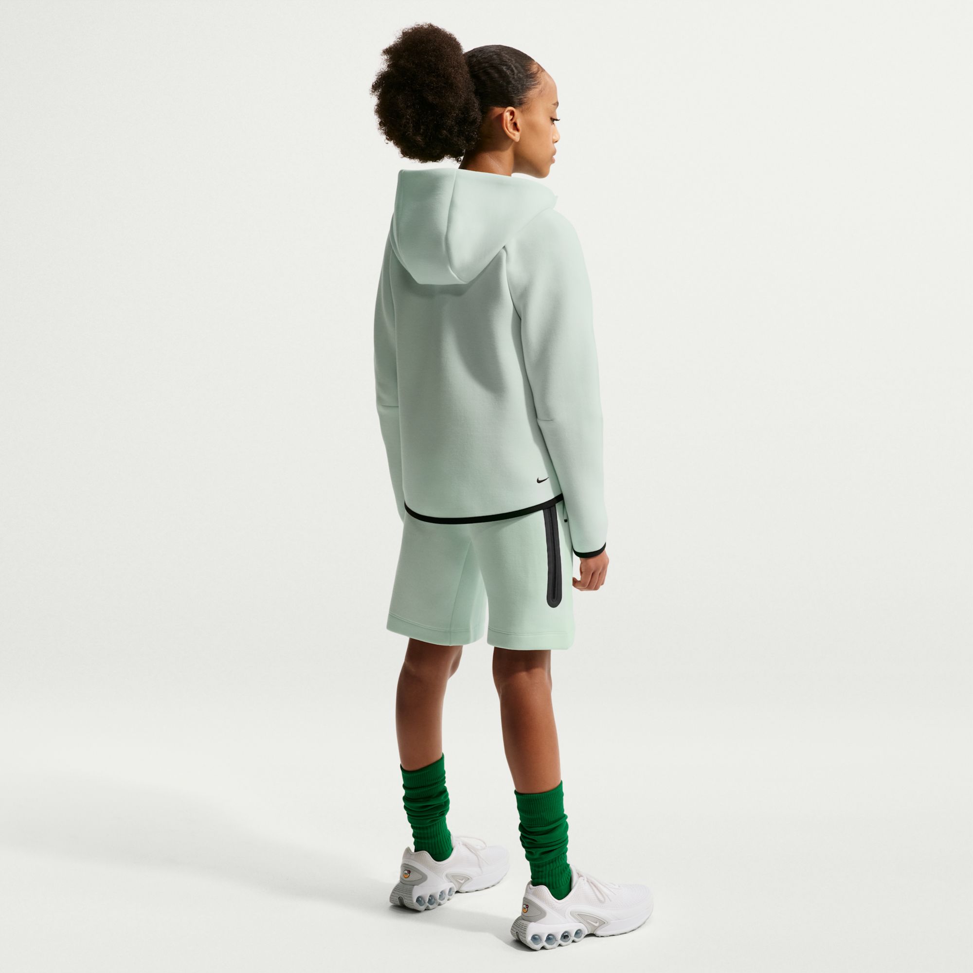 Nike Girls' Sportswear Tech Fleece Full-Zip Hoodie product image