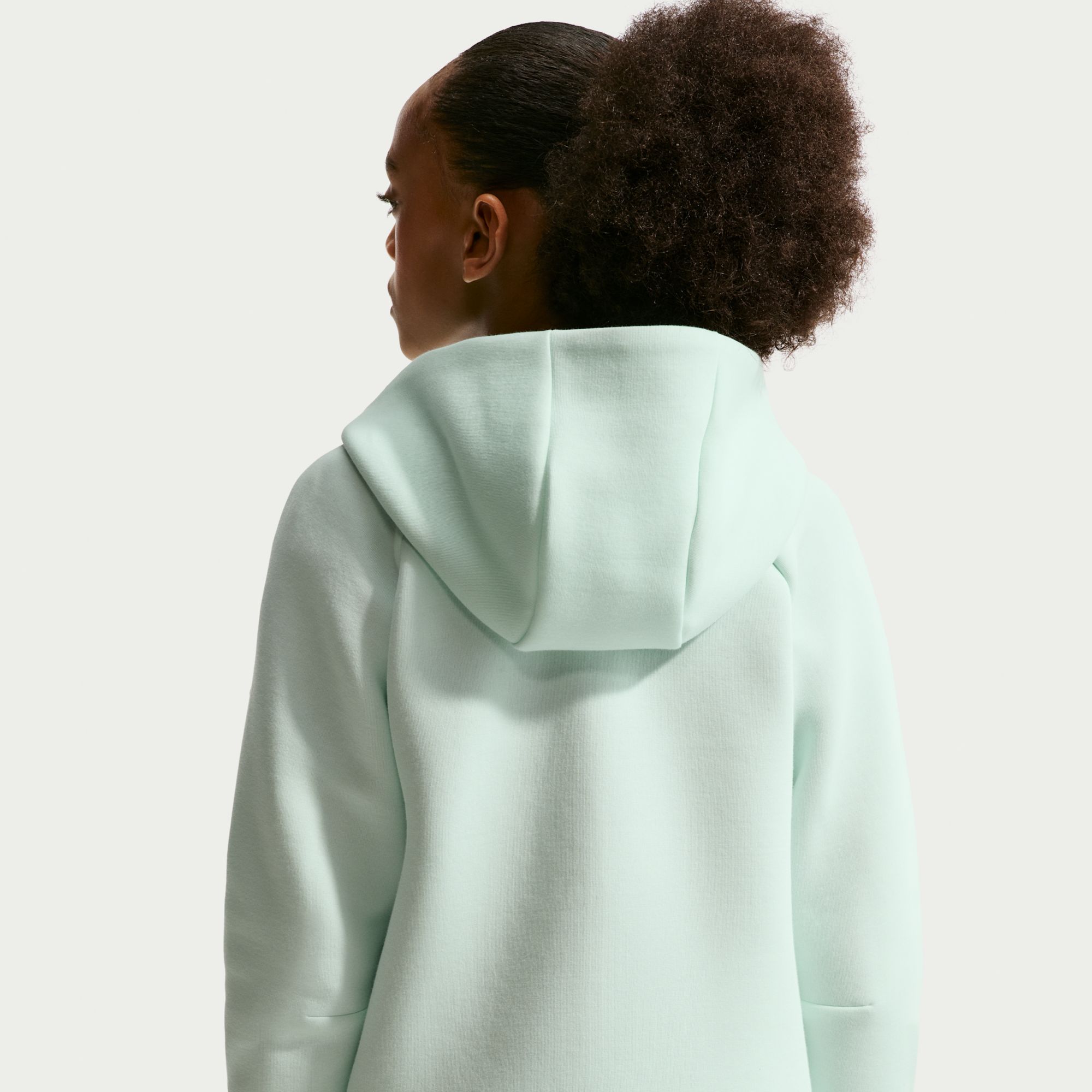 Nike Girls' Sportswear Tech Fleece Full-Zip Hoodie product image