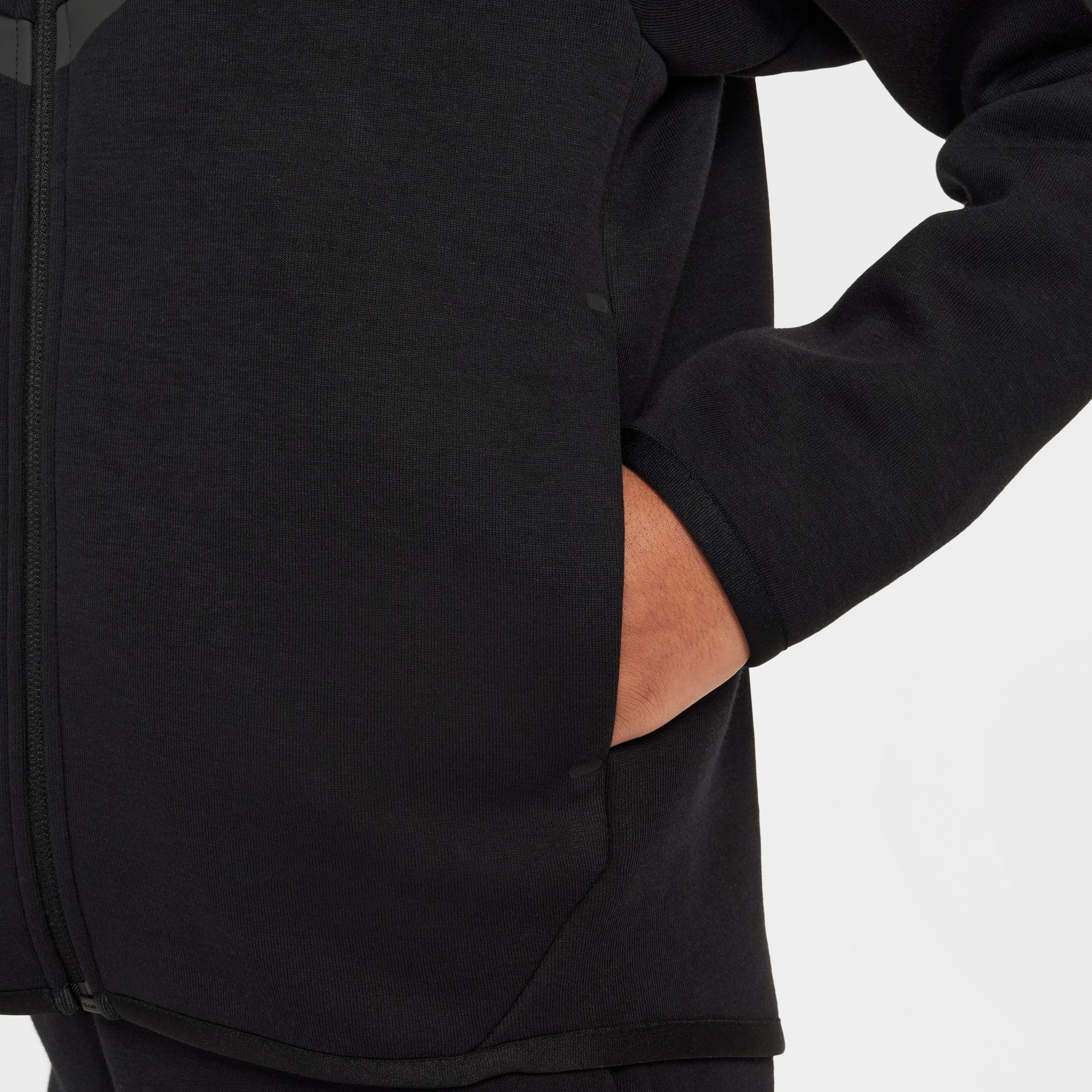 Nike Girls' Sportswear Tech Fleece Full-Zip Hoodie product image