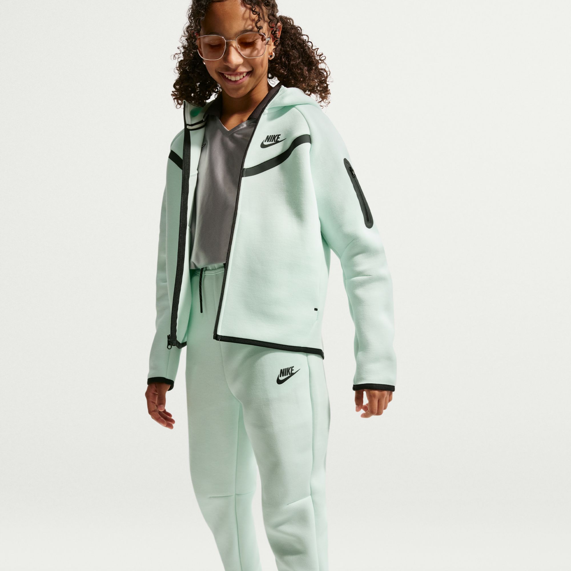 Nike Girls' Sportswear Tech Fleece Oversized Joggers product image