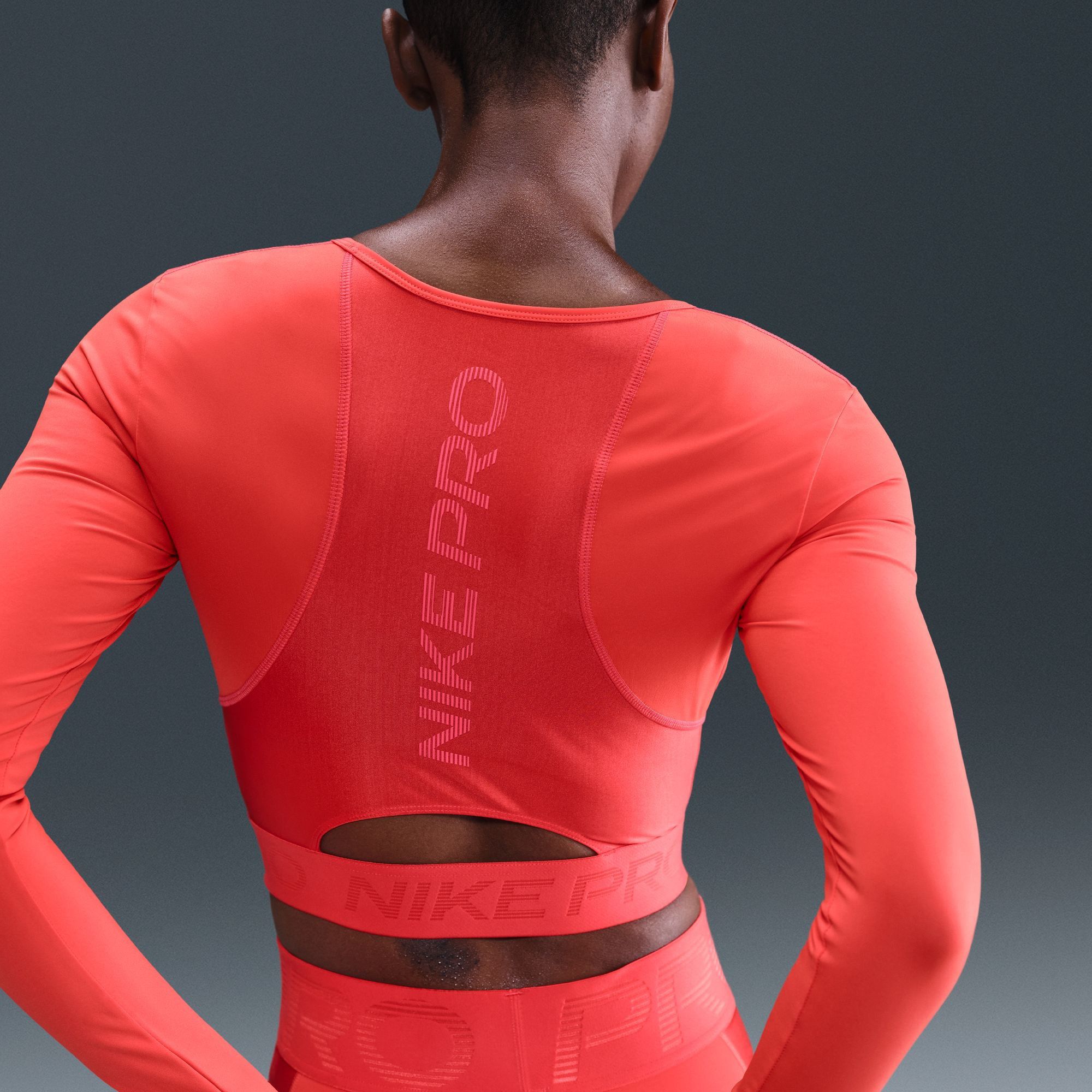 Nike Women's Pro Dri-FIT Cropped Long-Sleeve Top product image