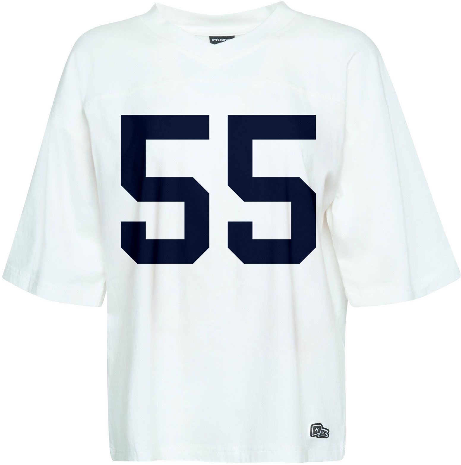 Hype and Vice Women's Penn State Nittany Lions White Football T-Shirt product image