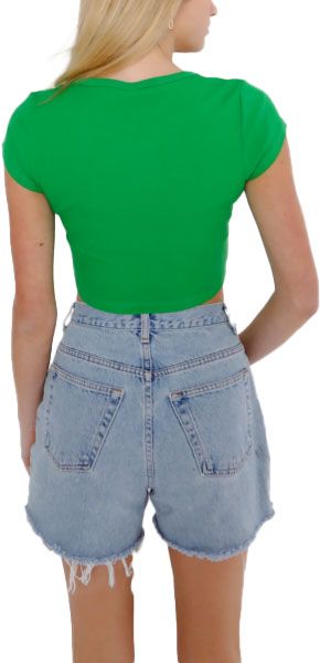 Hype and Vice Women's Boston Celtics White Cali T-Shirt product image