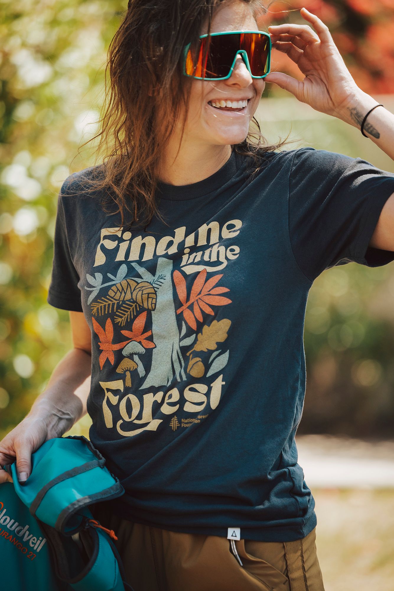 The Landmark Project Adult Find Me Forest Short Sleeve T-Shirt product image