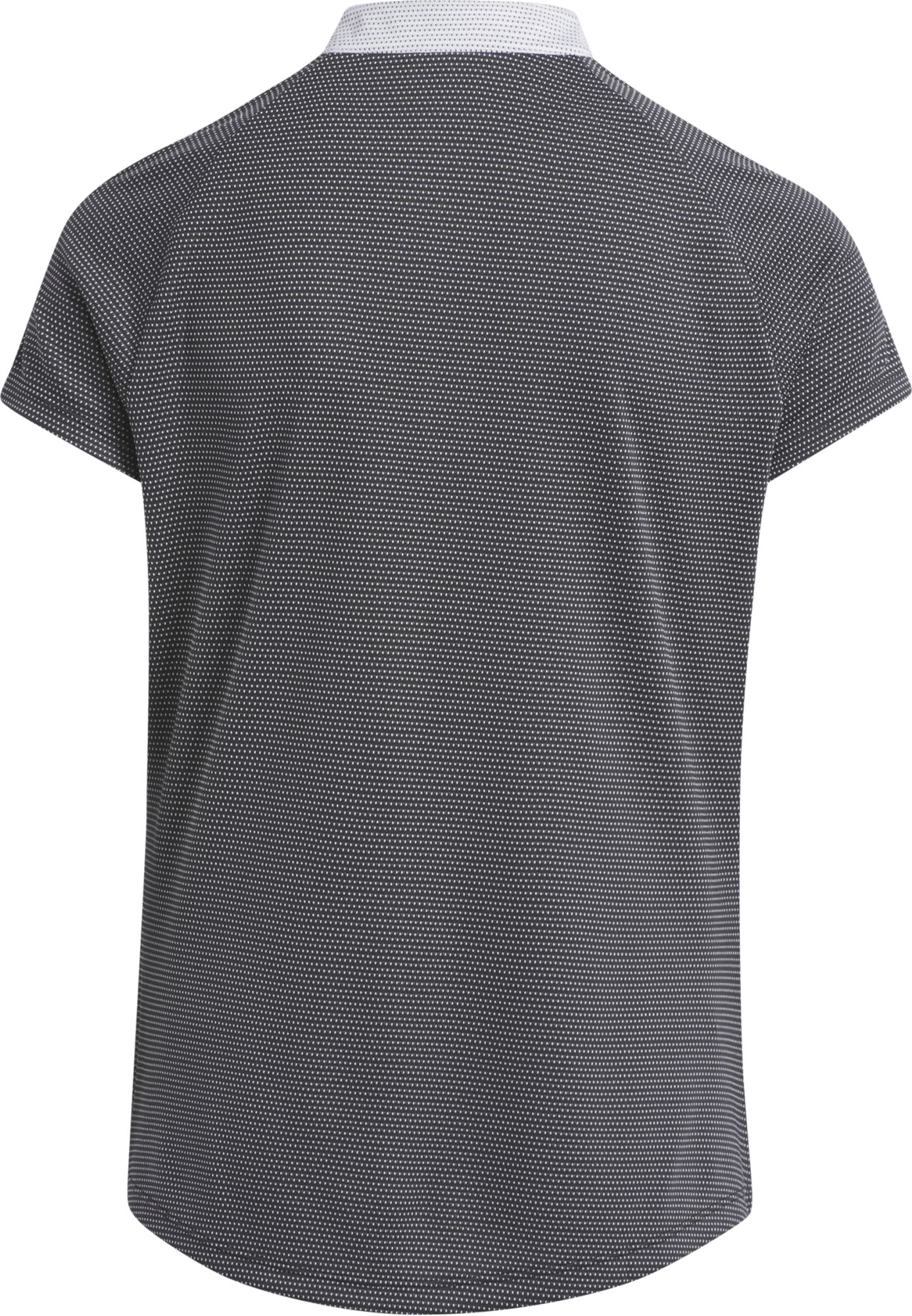 adidas Girls' Short Sleeve 1/4 Zip Polo product image