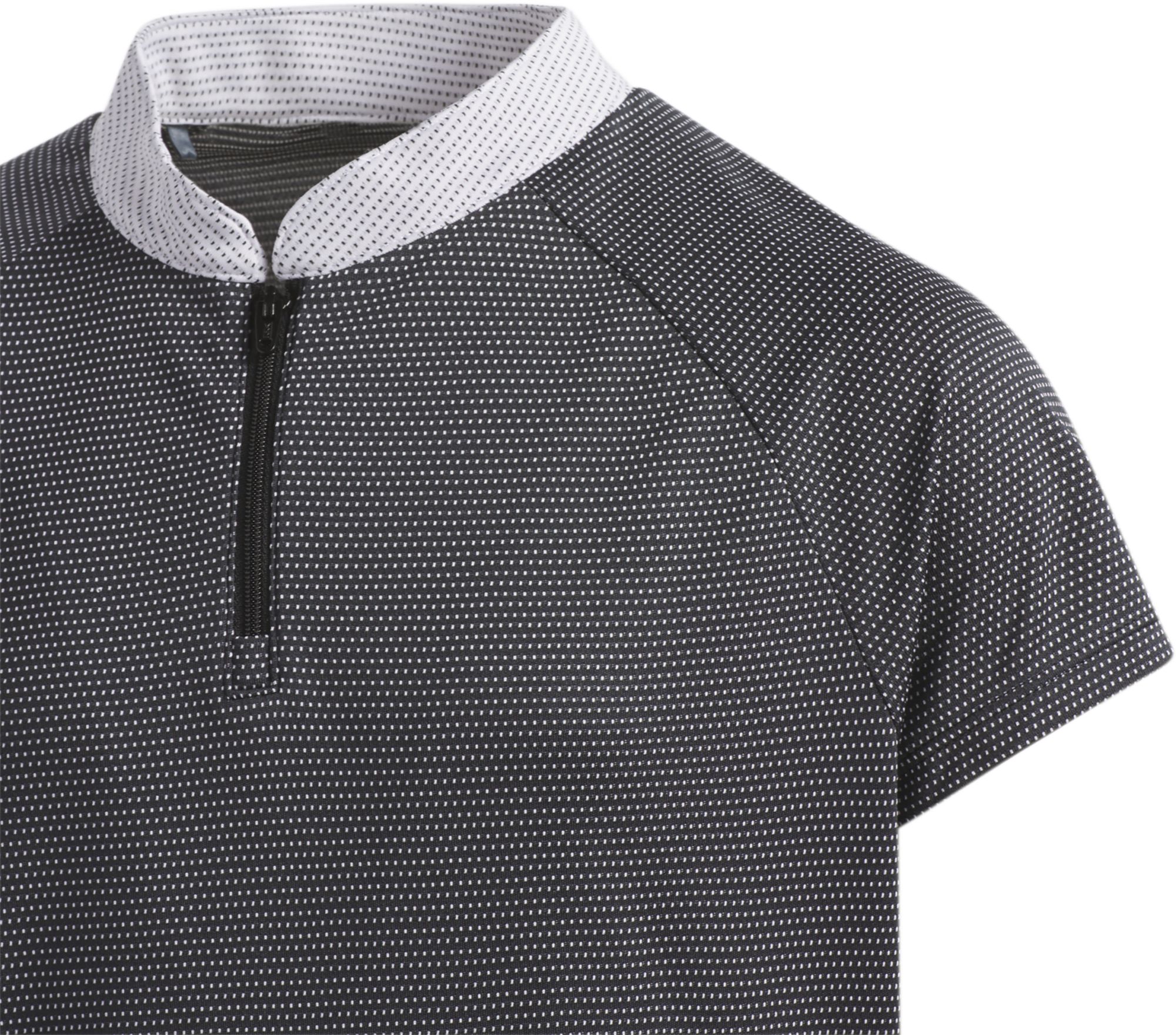 adidas Girls' Short Sleeve 1/4 Zip Polo product image