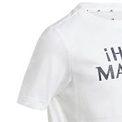 adidas Youth Real Madrid 2023 White T-Shirt product image