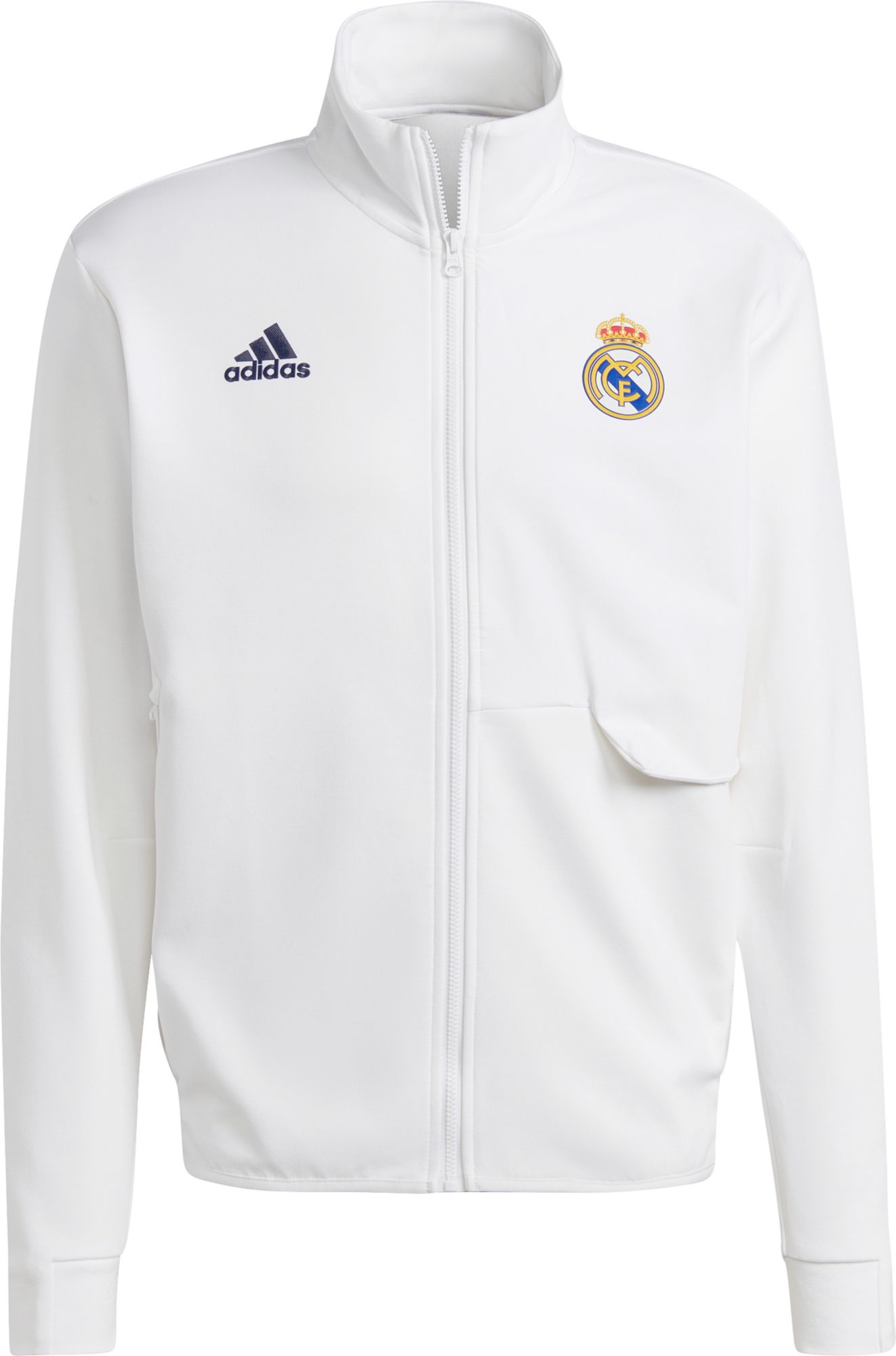 adidas Real Madrid White Anthem Jacket product image