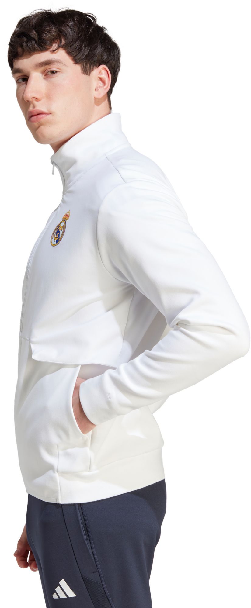 adidas Real Madrid White Anthem Jacket product image