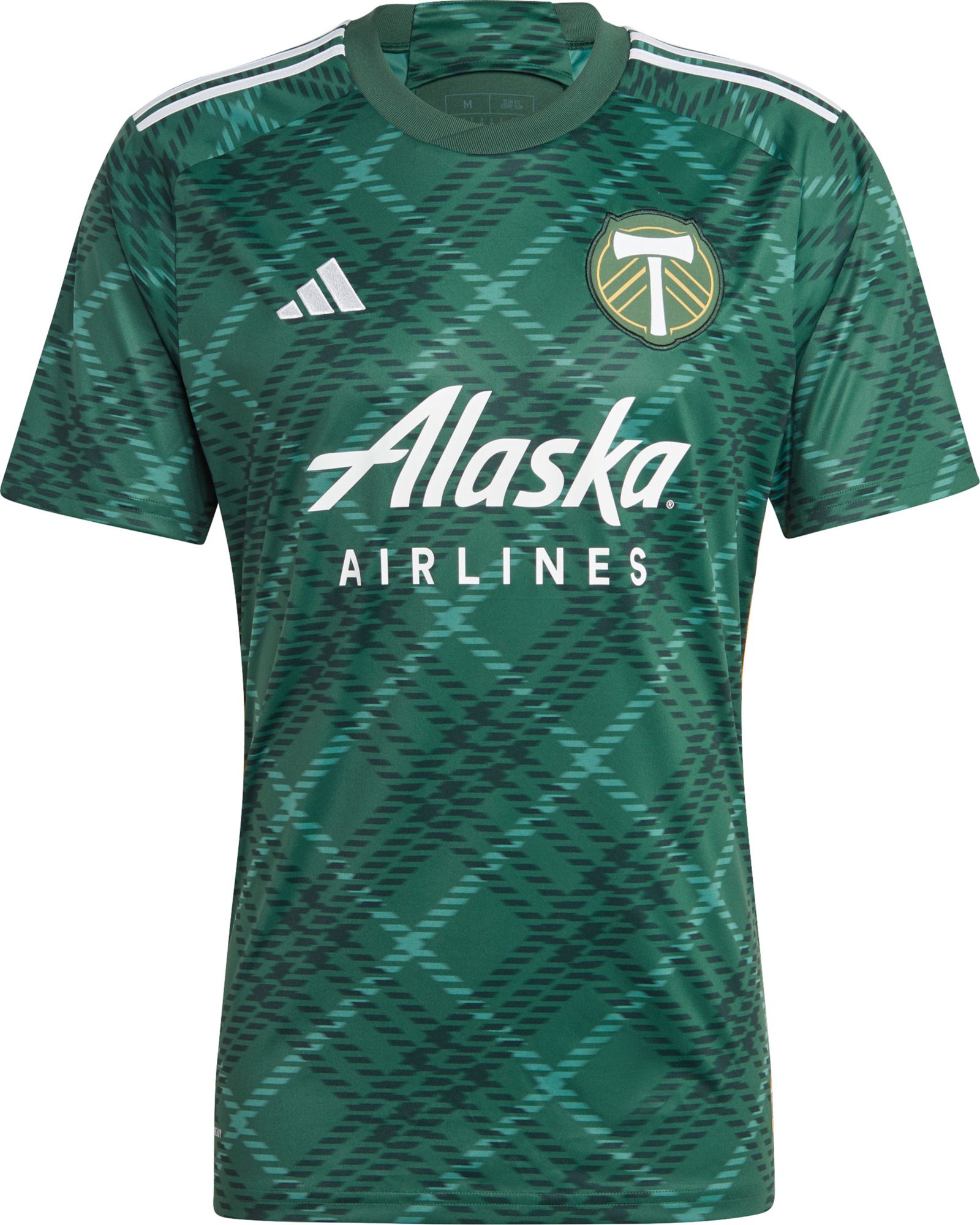 adidas Portland Timbers 2023 Primary Replica "Portland Plaid" Jersey