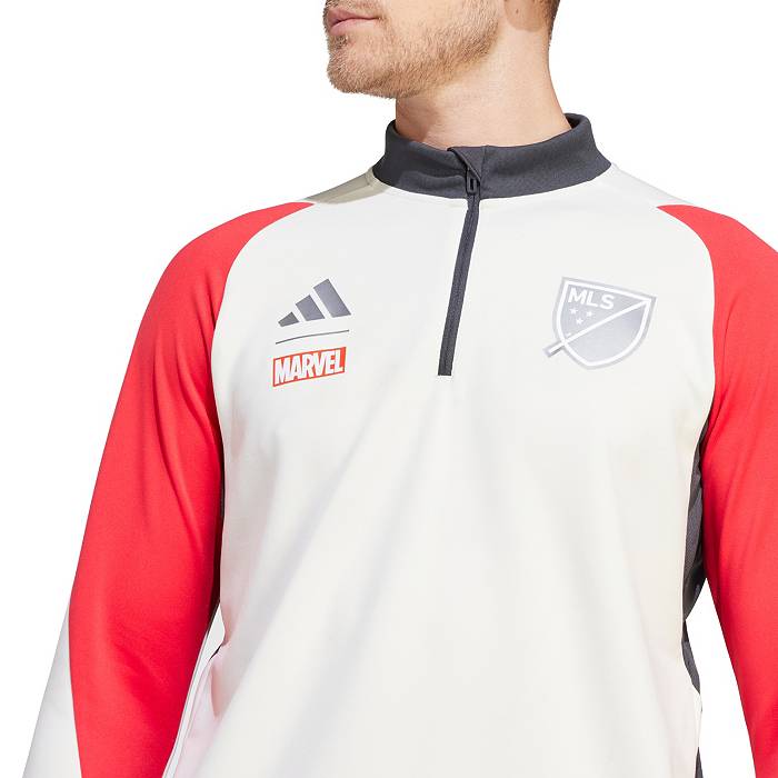 adidas 2023 MLS All-Star x Marvel Anthem Jacket - Grey, Men's Soccer