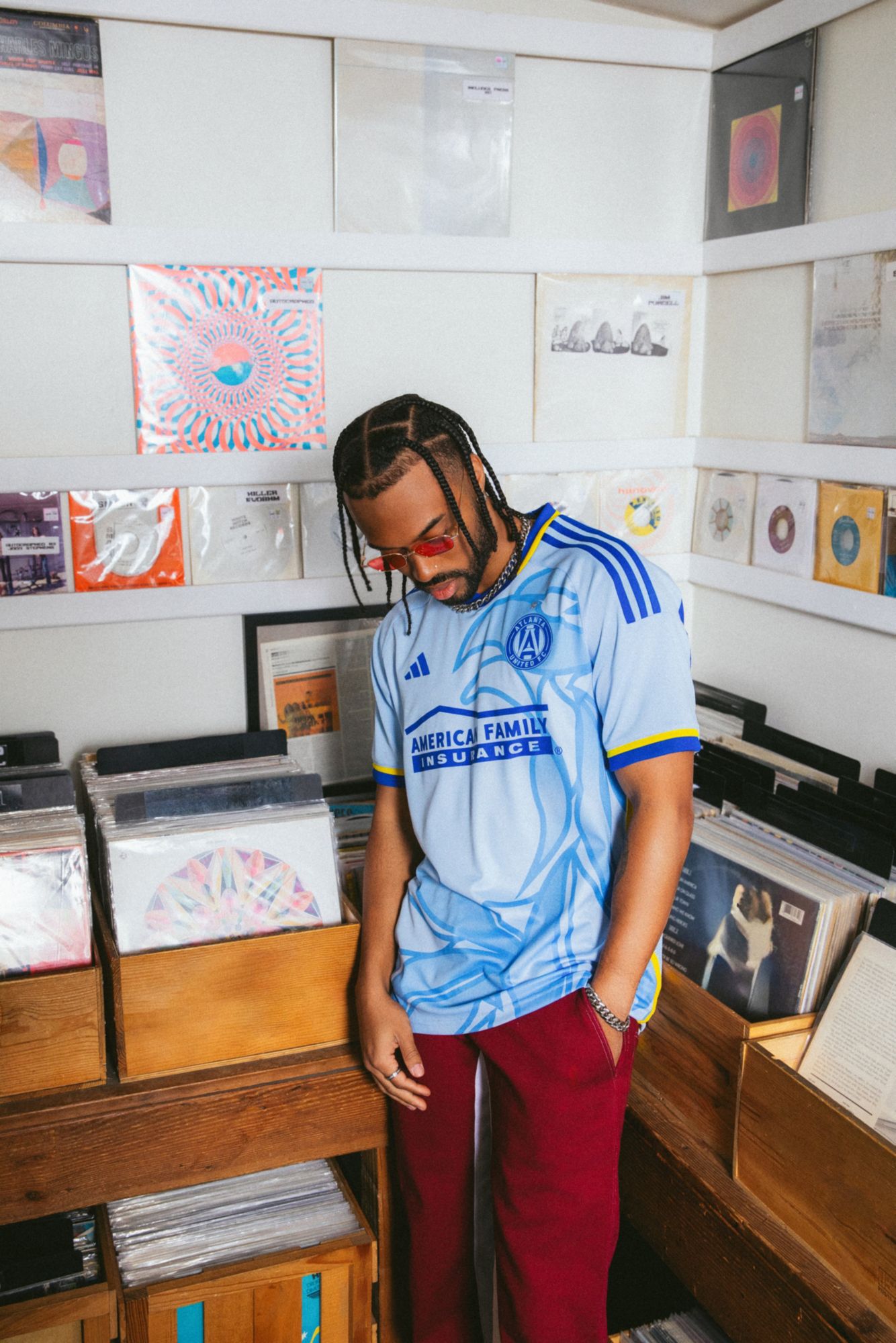 adidas Adult Atlanta United 2024 Secondary Authentic Jersey product image