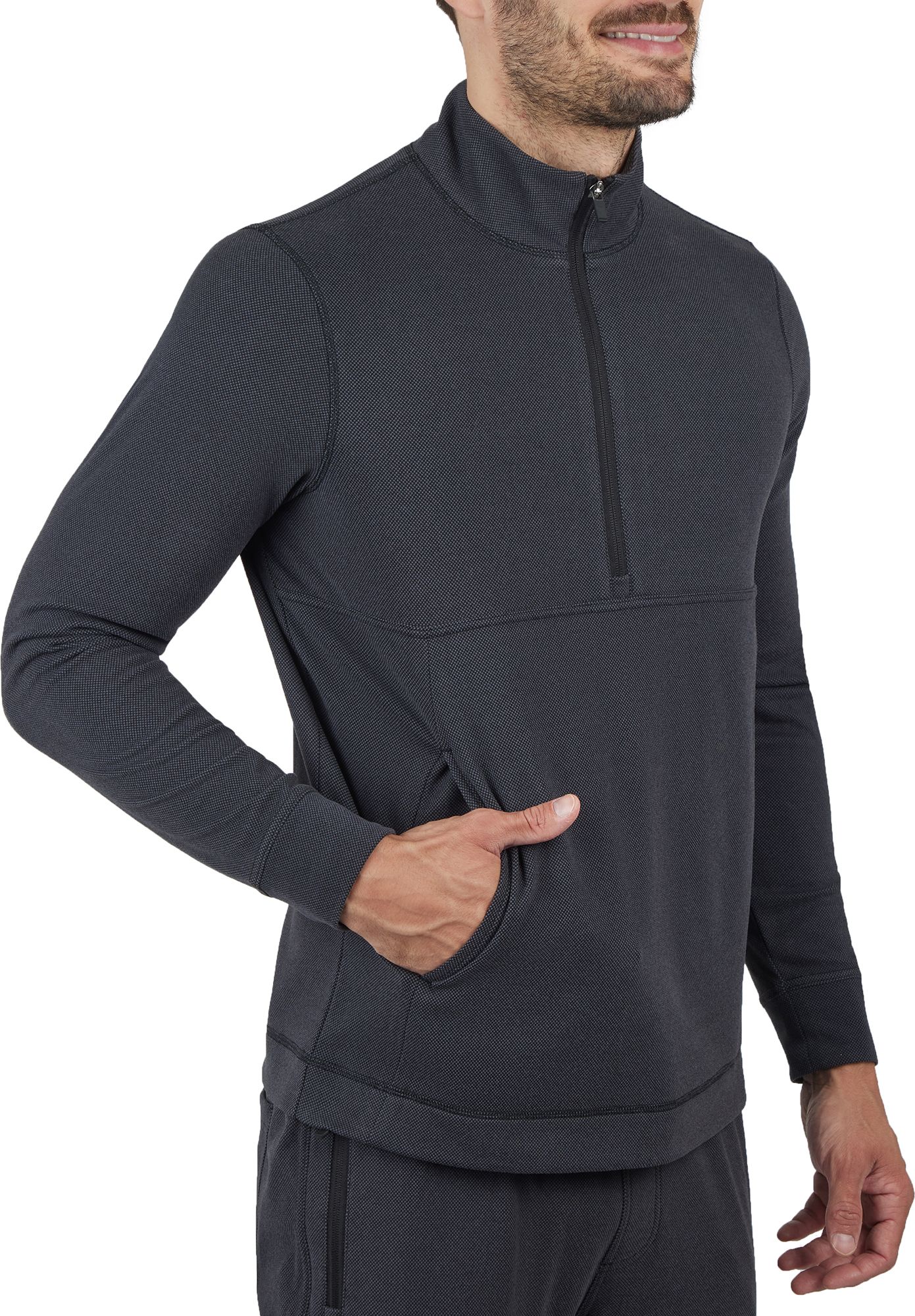 90 Degree by Reflex Men's Silicon Tek Scuba 1/2 Zip Long Sleeve Shirt product image