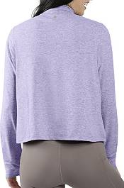 90 Degree by Reflex Two Tone Quarter Zip Long-Sleeved Top product image