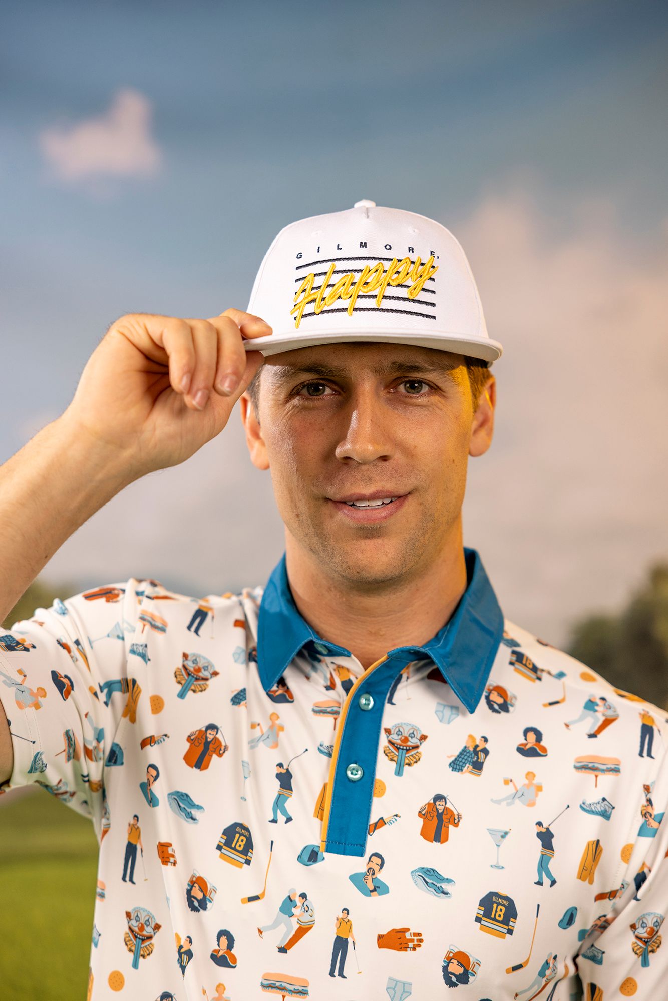 Breakfast Balls Men's Happy Gilmore Dad Hat product image