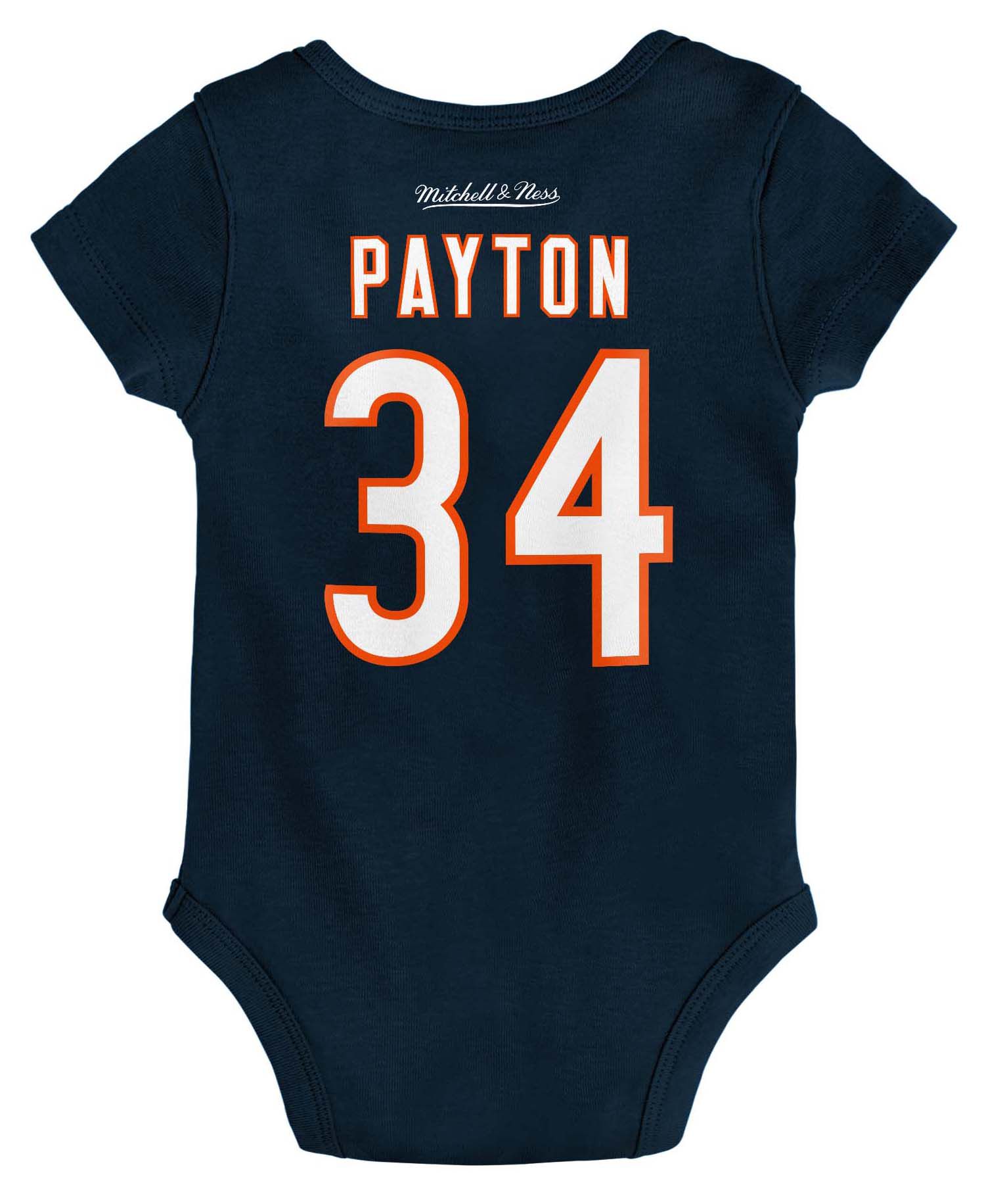 Mitchell & Ness Infant Chicago Bears Walter Payton Navy Creeper product image