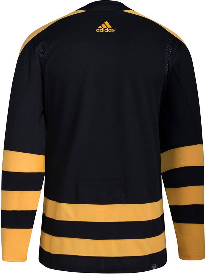 adidas Boston Bruins Centennial Alternate ADIZERO Blank Authentic Jersey