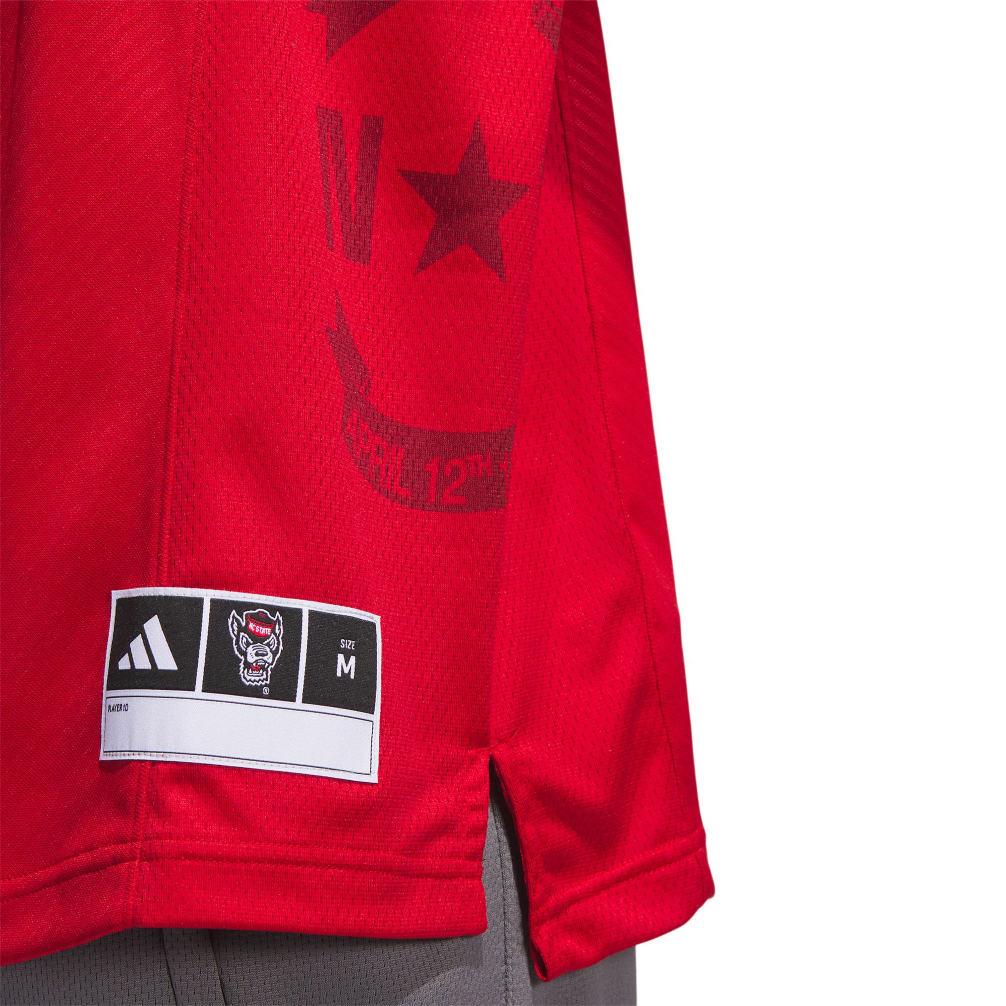 adidas Men's NC State Wolfpack Red Premier Replica Football Jersey product image