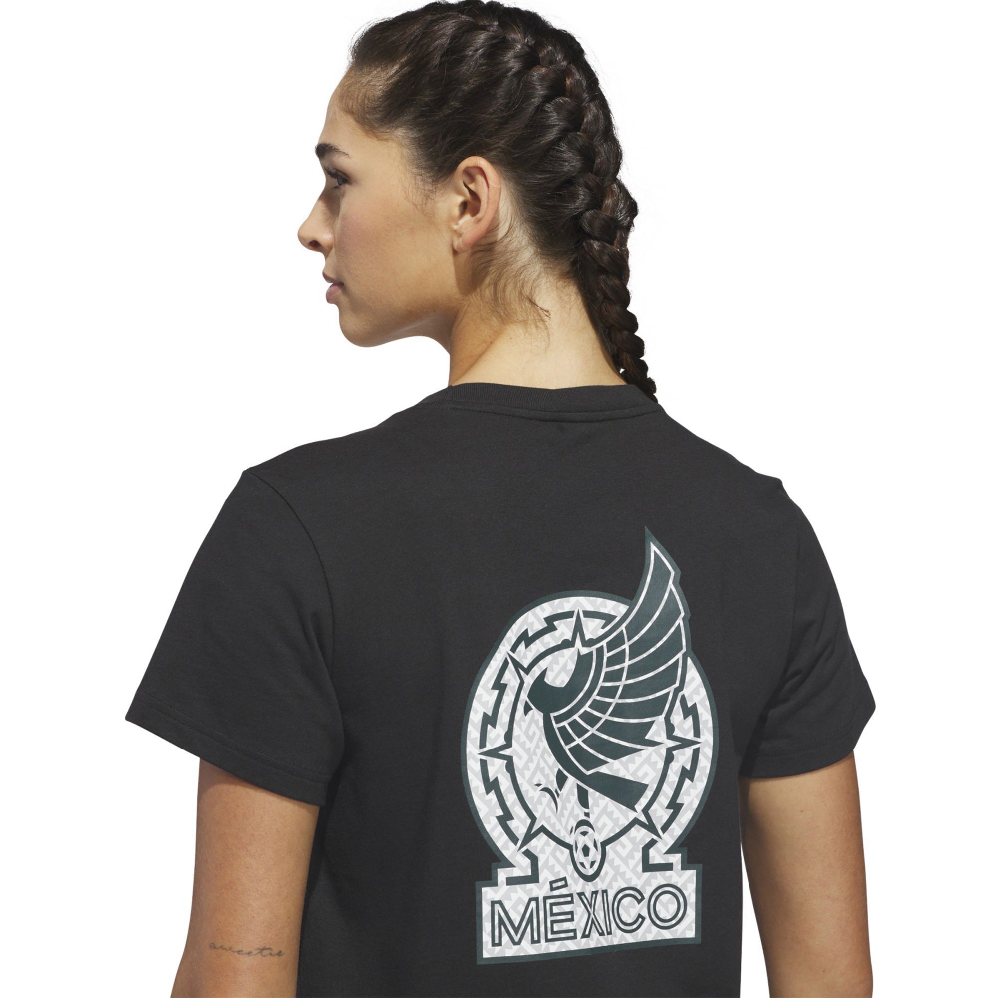 adidas Women's Mexico Black 2026 Away T-Shirt product image