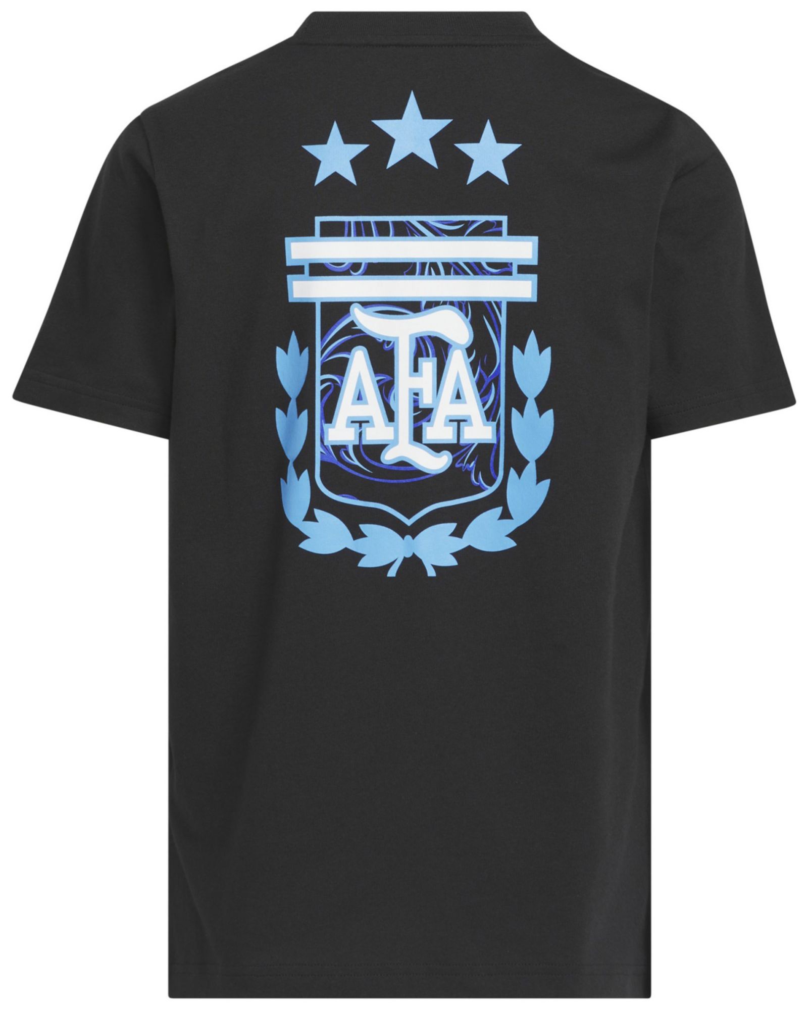 adidas Youth Argentina Black 2026 Away T-Shirt product image