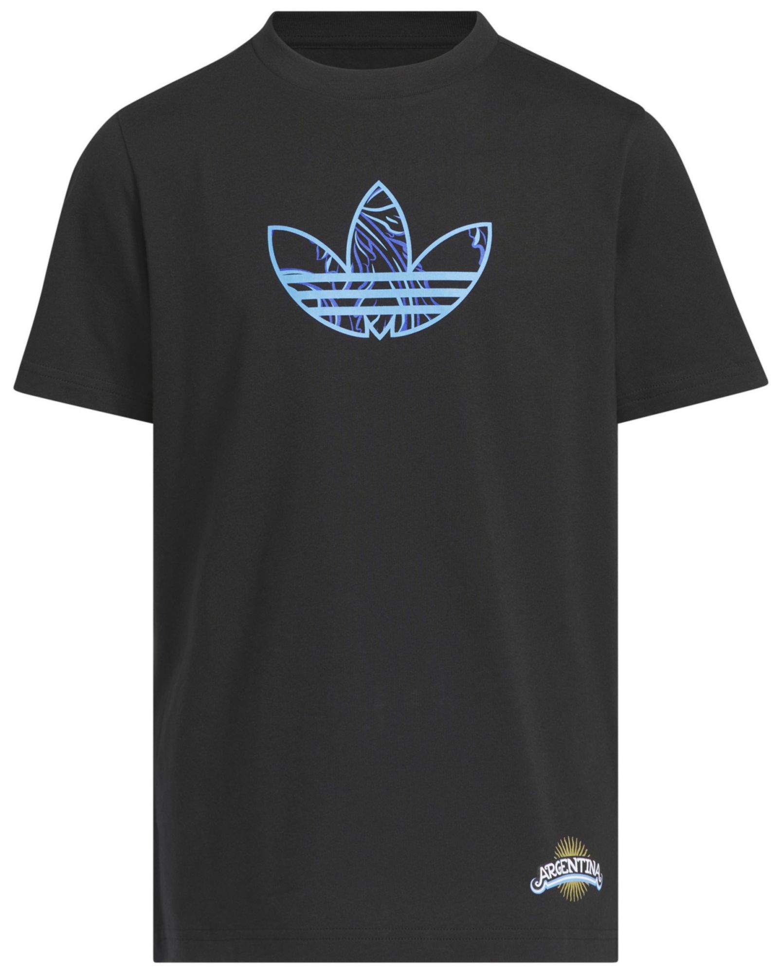 adidas Youth Argentina Black 2026 Away T-Shirt product image
