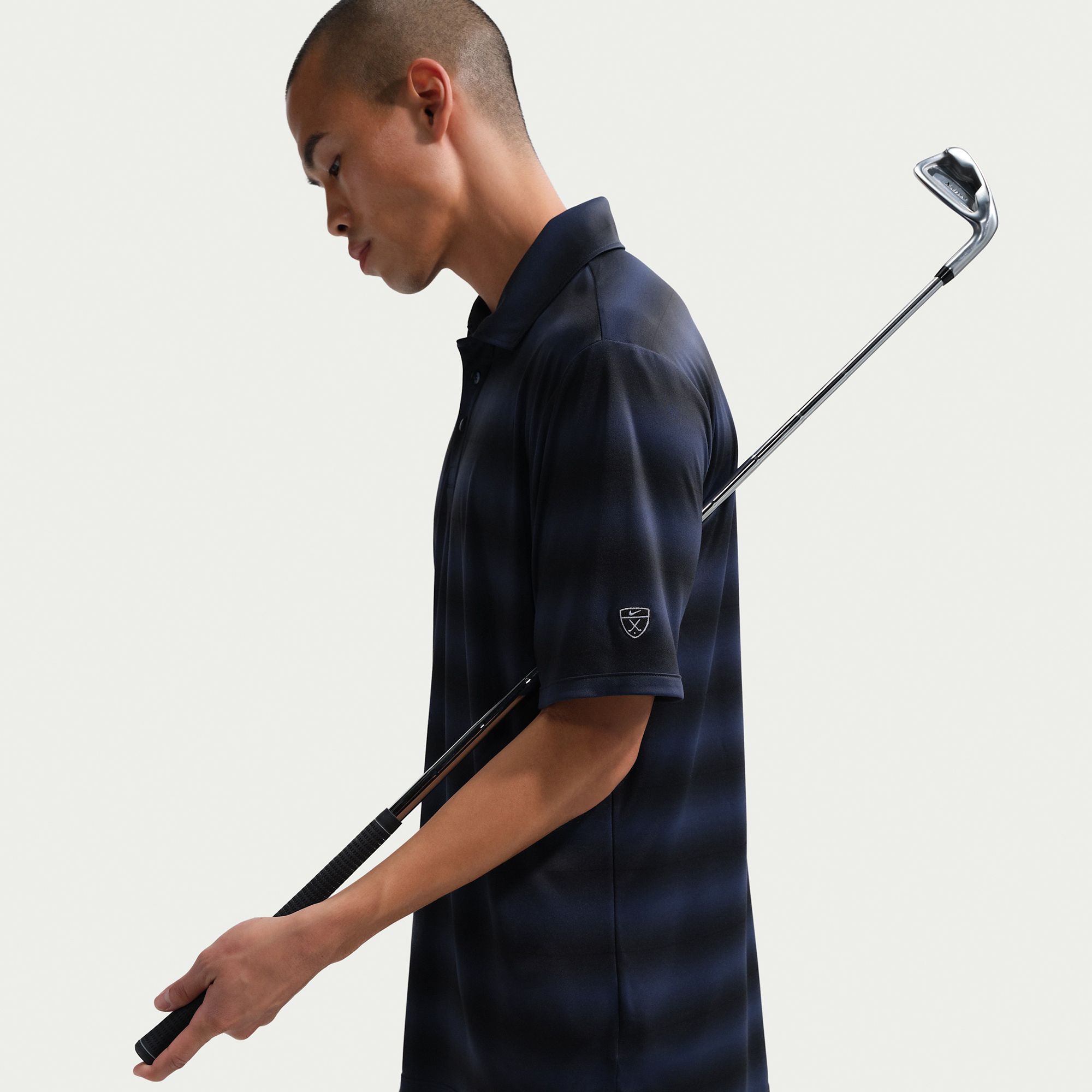 Nike Men's Par Dri-FIT Striped Golf Polo product image