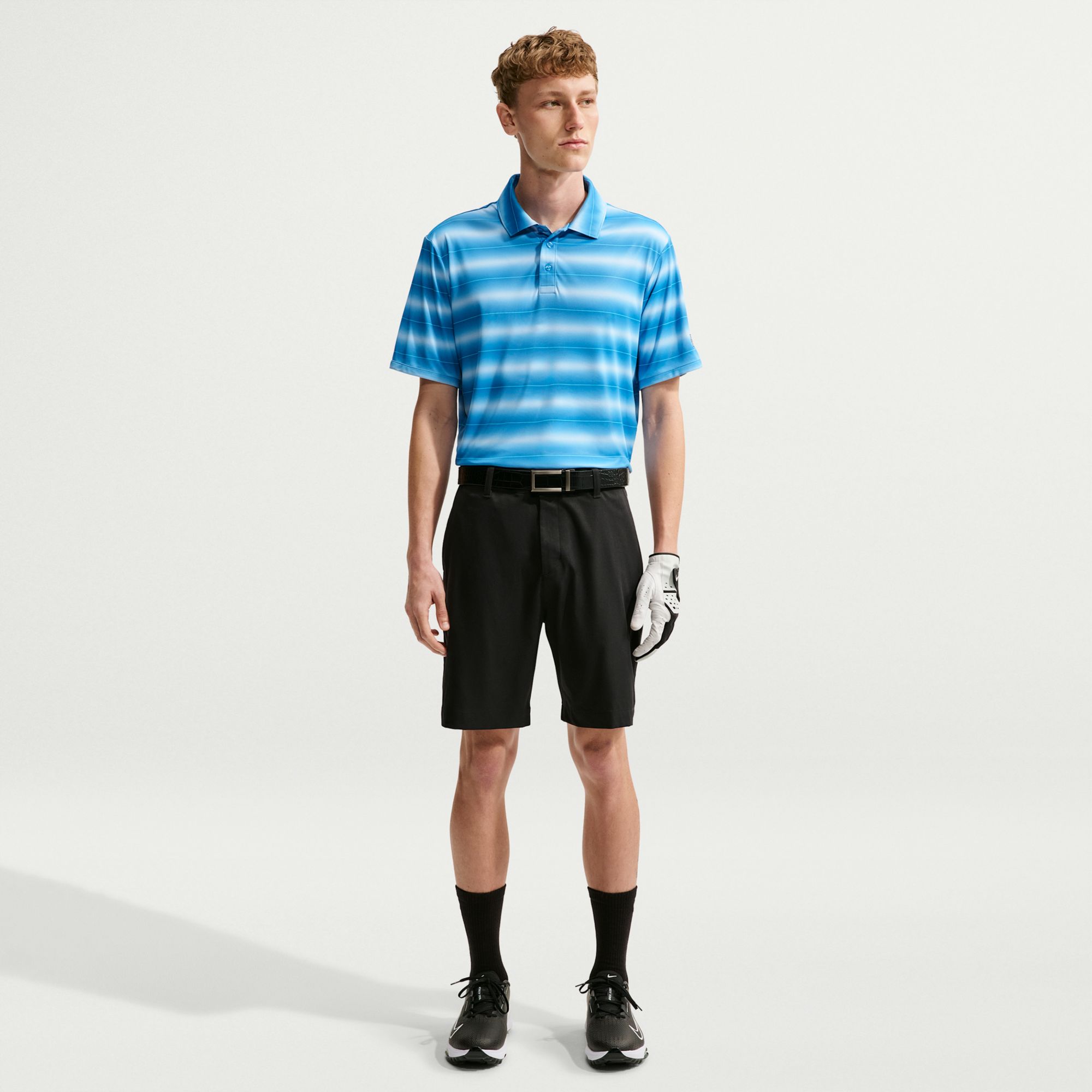 Nike Men's Par Dri-FIT Striped Golf Polo product image