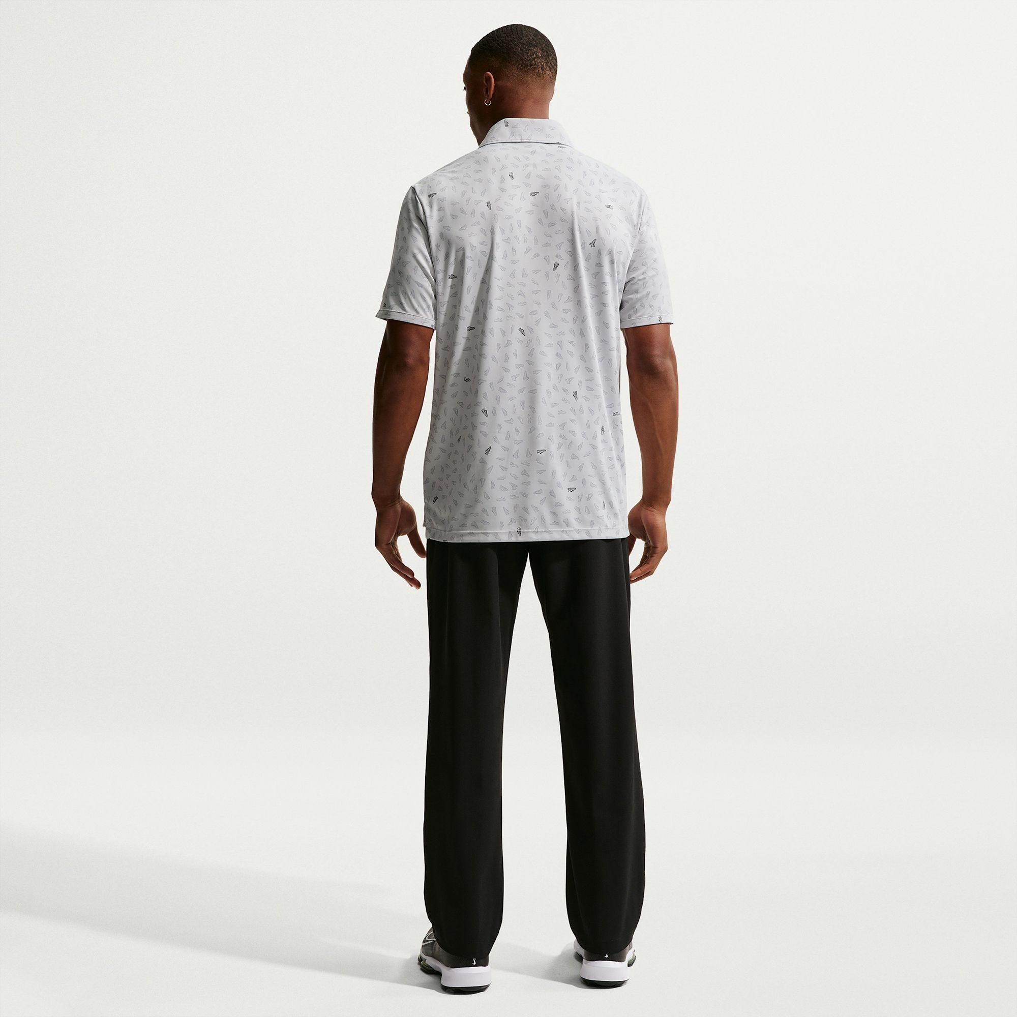 Nike Men's Par Dri-FIT Shoe Print Golf Polo product image