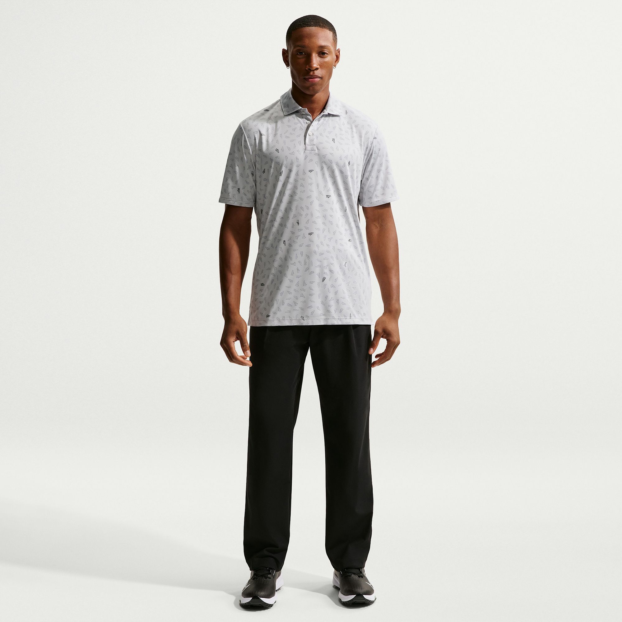 Nike Men's Par Dri-FIT Shoe Print Golf Polo product image