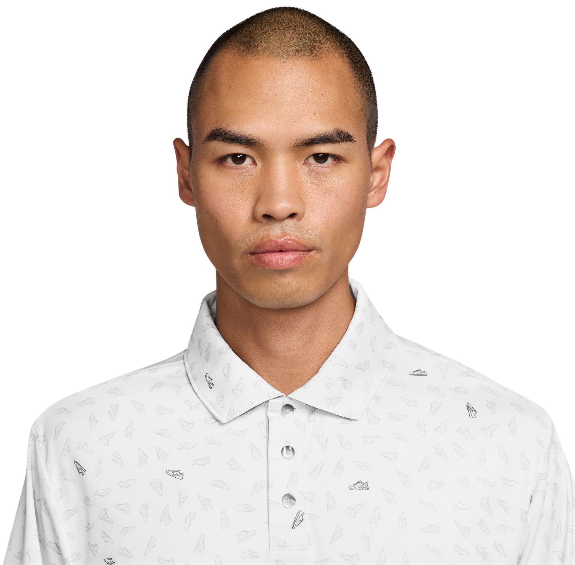 Nike Men's Par Dri-FIT Shoe Print Golf Polo product image