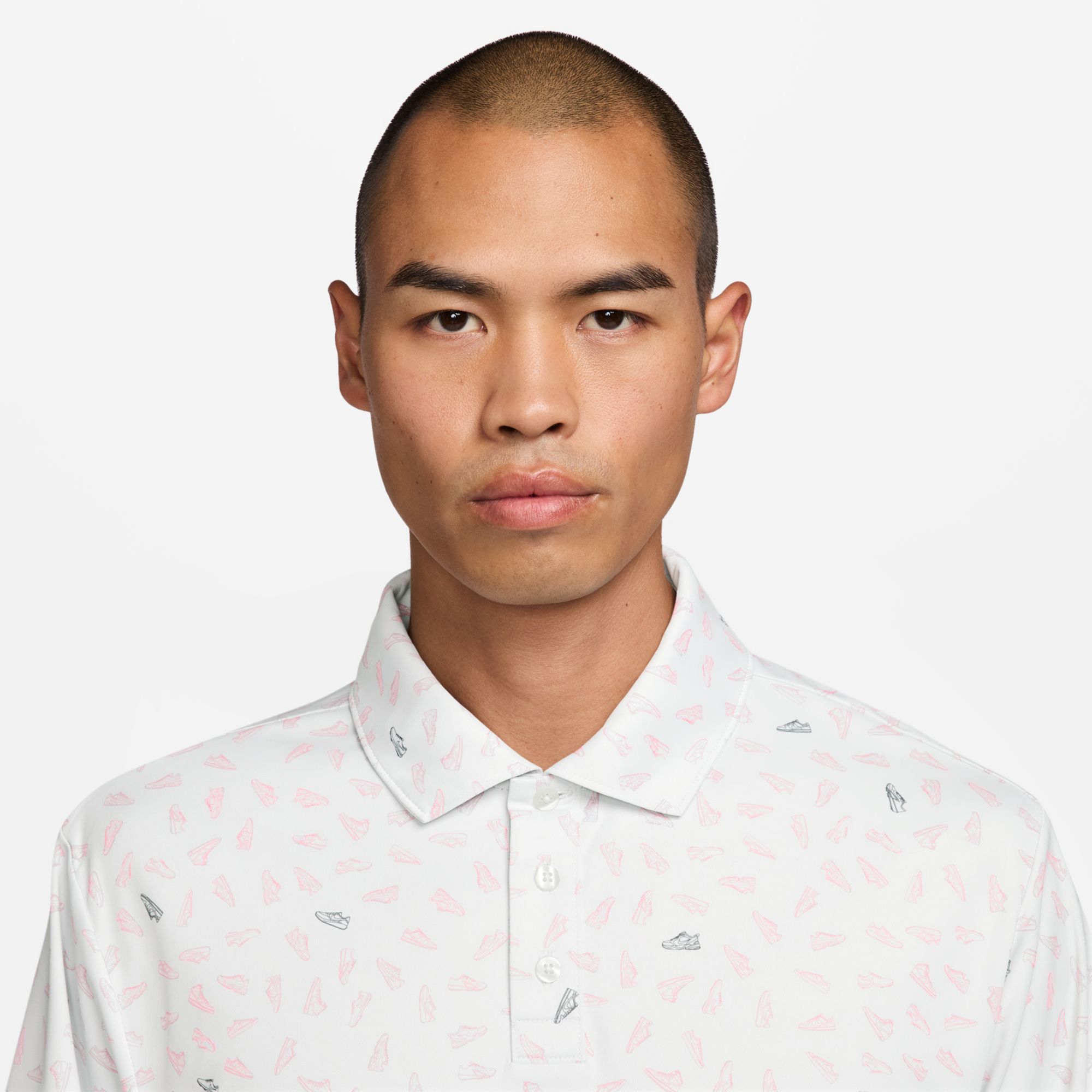 Nike Men's Par Dri-FIT Shoe Print Golf Polo product image