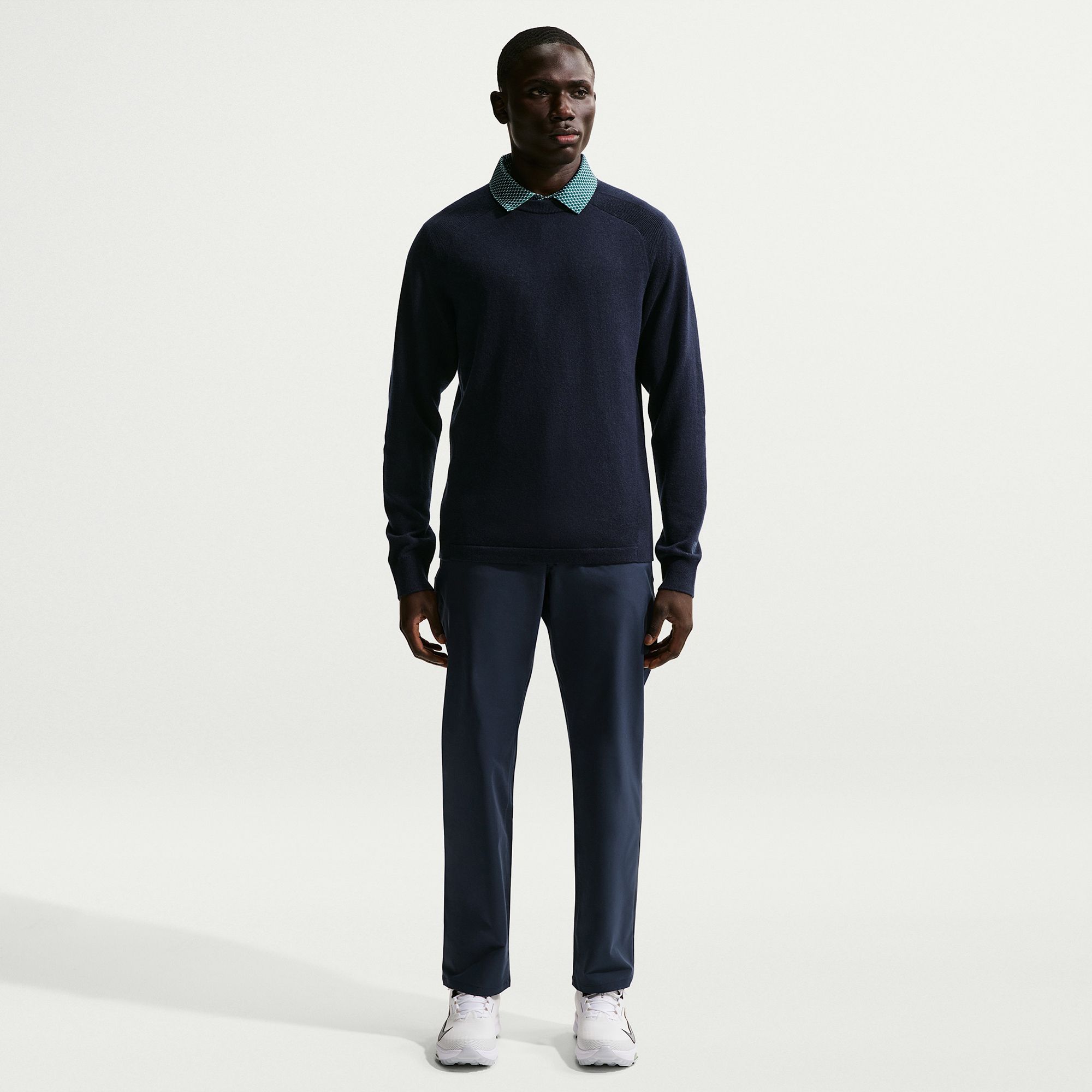 Nike Men's Tailored Performance Long Sleeve Crewneck Golf Sweater product image